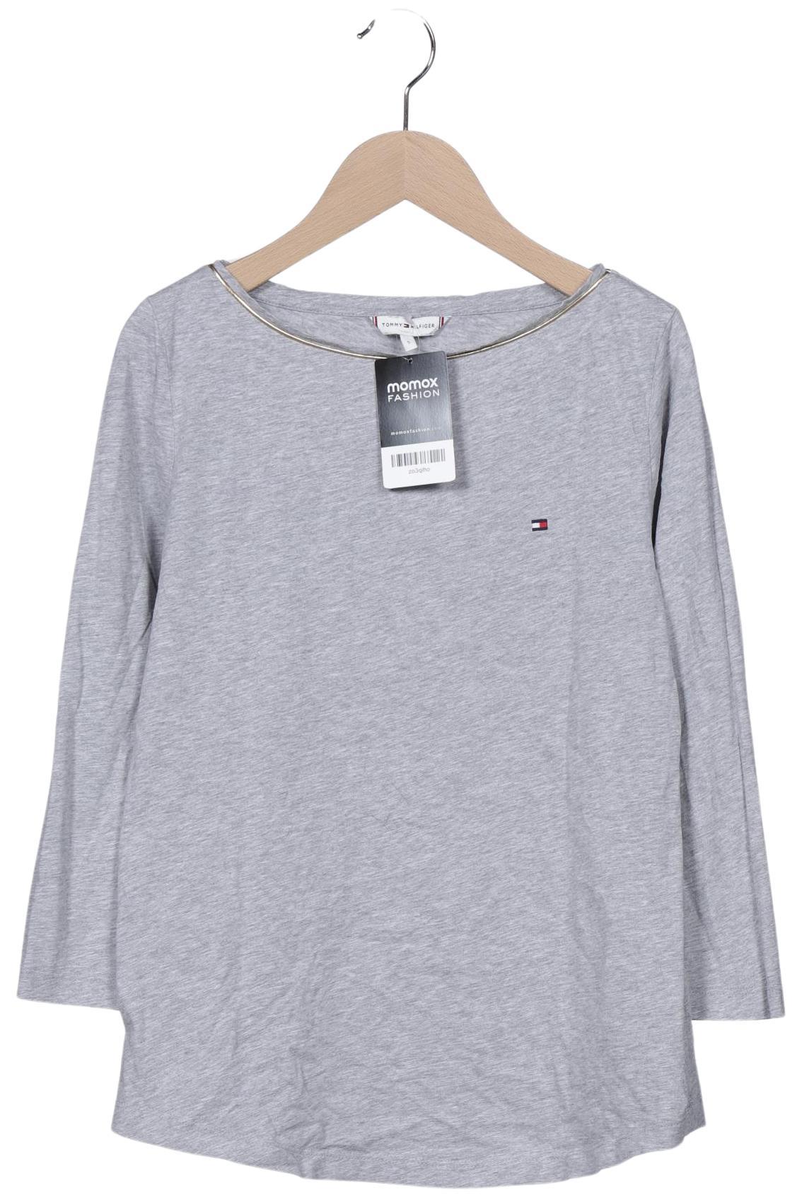 

Tommy Hilfiger Damen Langarmshirt, grau, Gr. 36