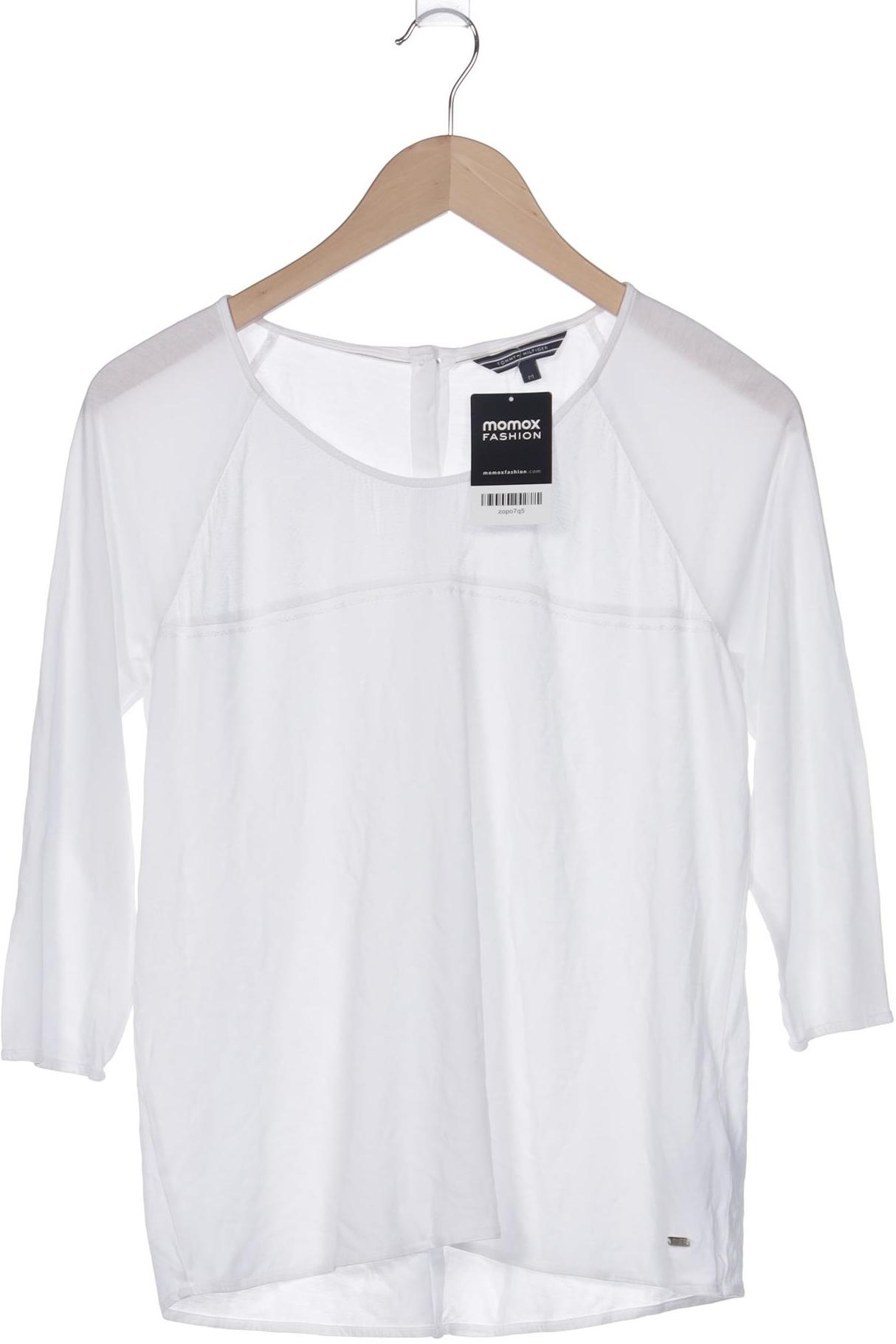 

Tommy Hilfiger Damen Langarmshirt, weiß, Gr. 38
