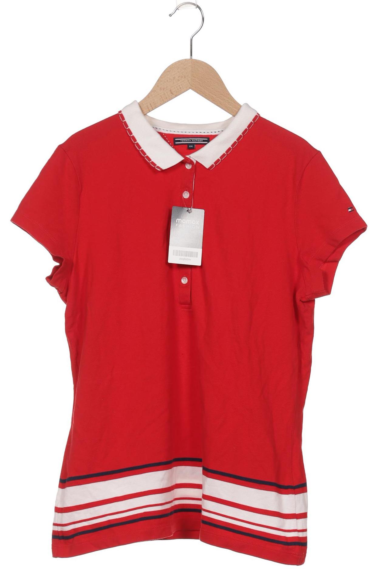 

Tommy Hilfiger Damen Poloshirt, rot, Gr. 46