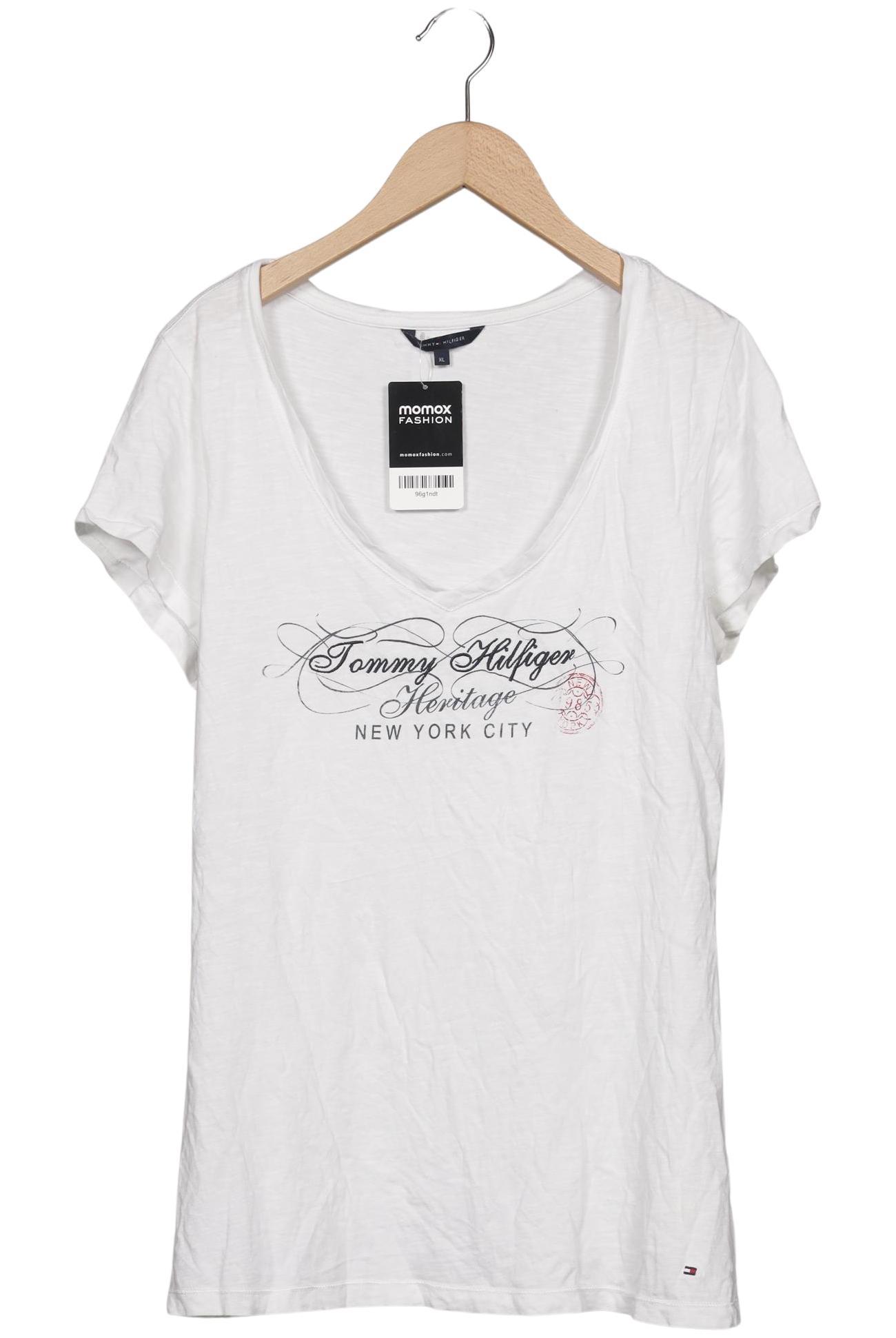 

Tommy Hilfiger Damen T-Shirt, weiß, Gr. 44