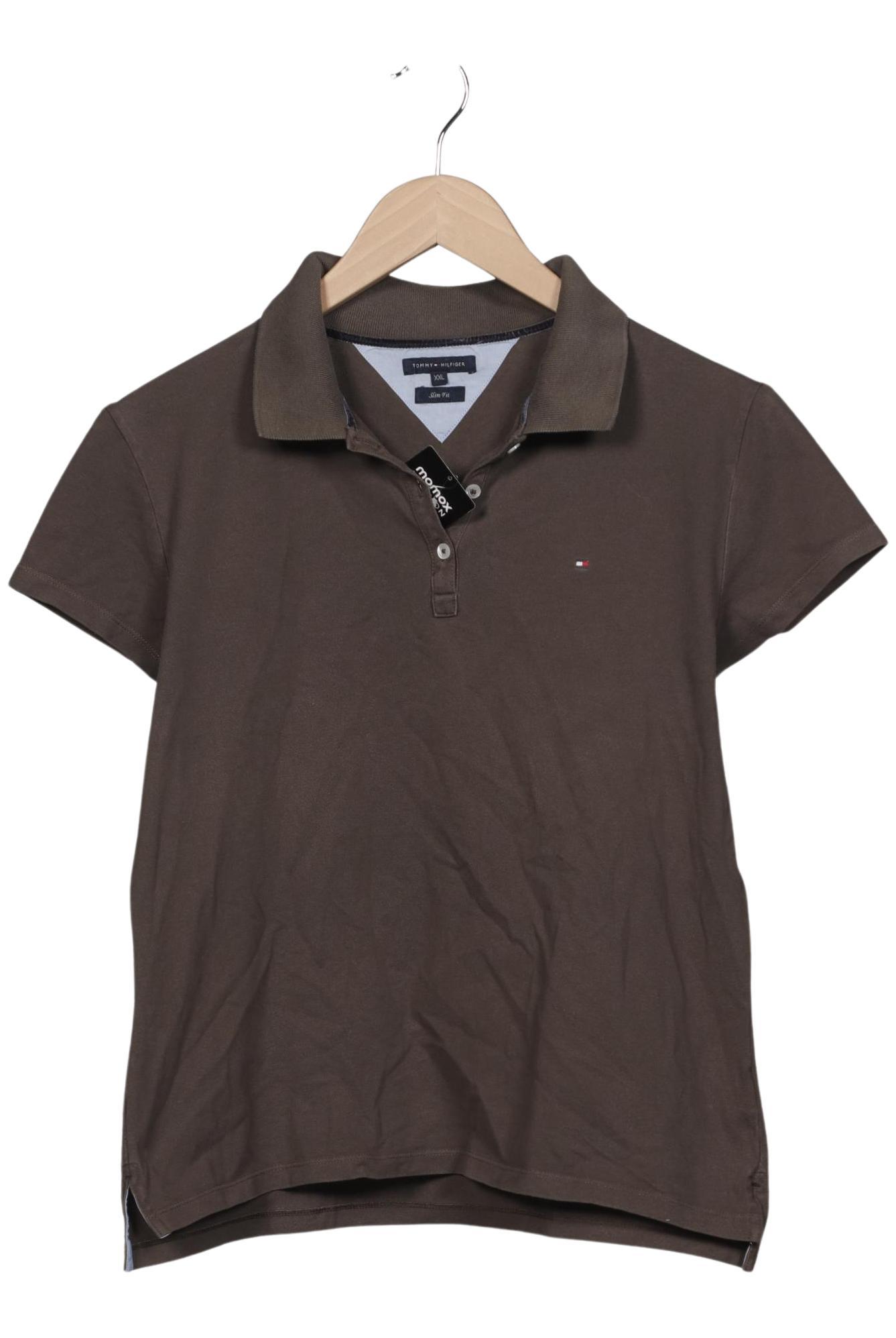 

Tommy Hilfiger Damen Poloshirt, braun, Gr. 46