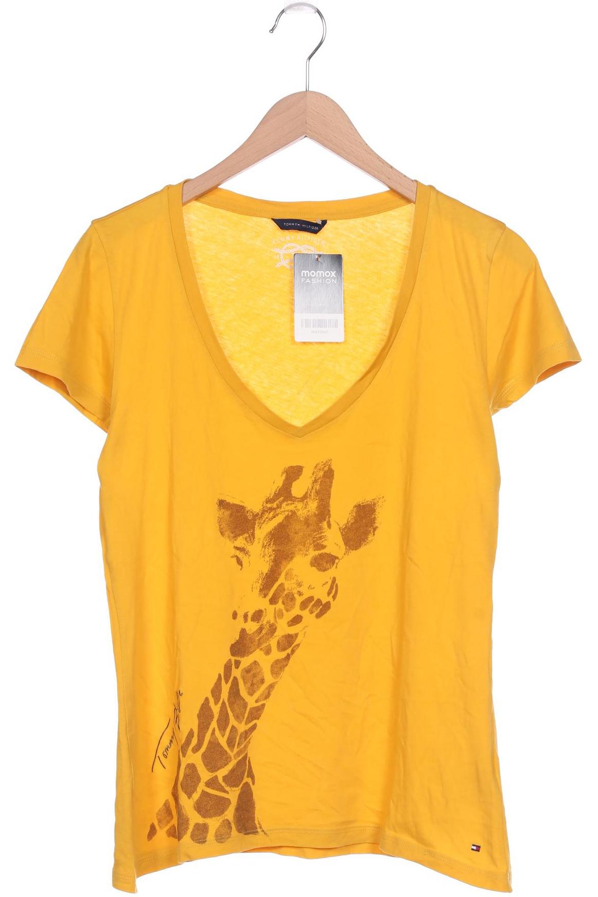 

Tommy Hilfiger Damen T-Shirt, gelb, Gr. 42