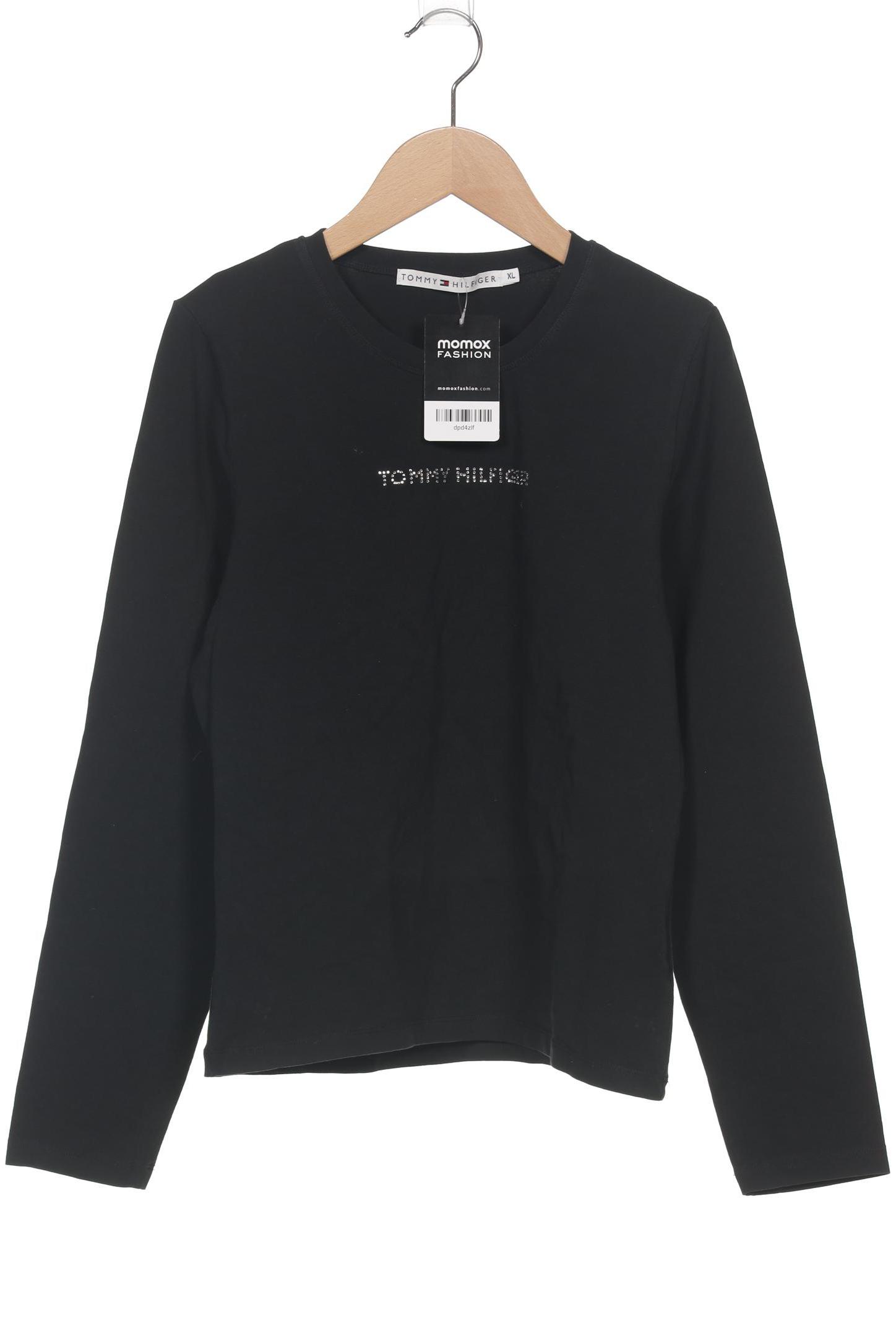 

Tommy Hilfiger Damen Langarmshirt, schwarz, Gr. 44