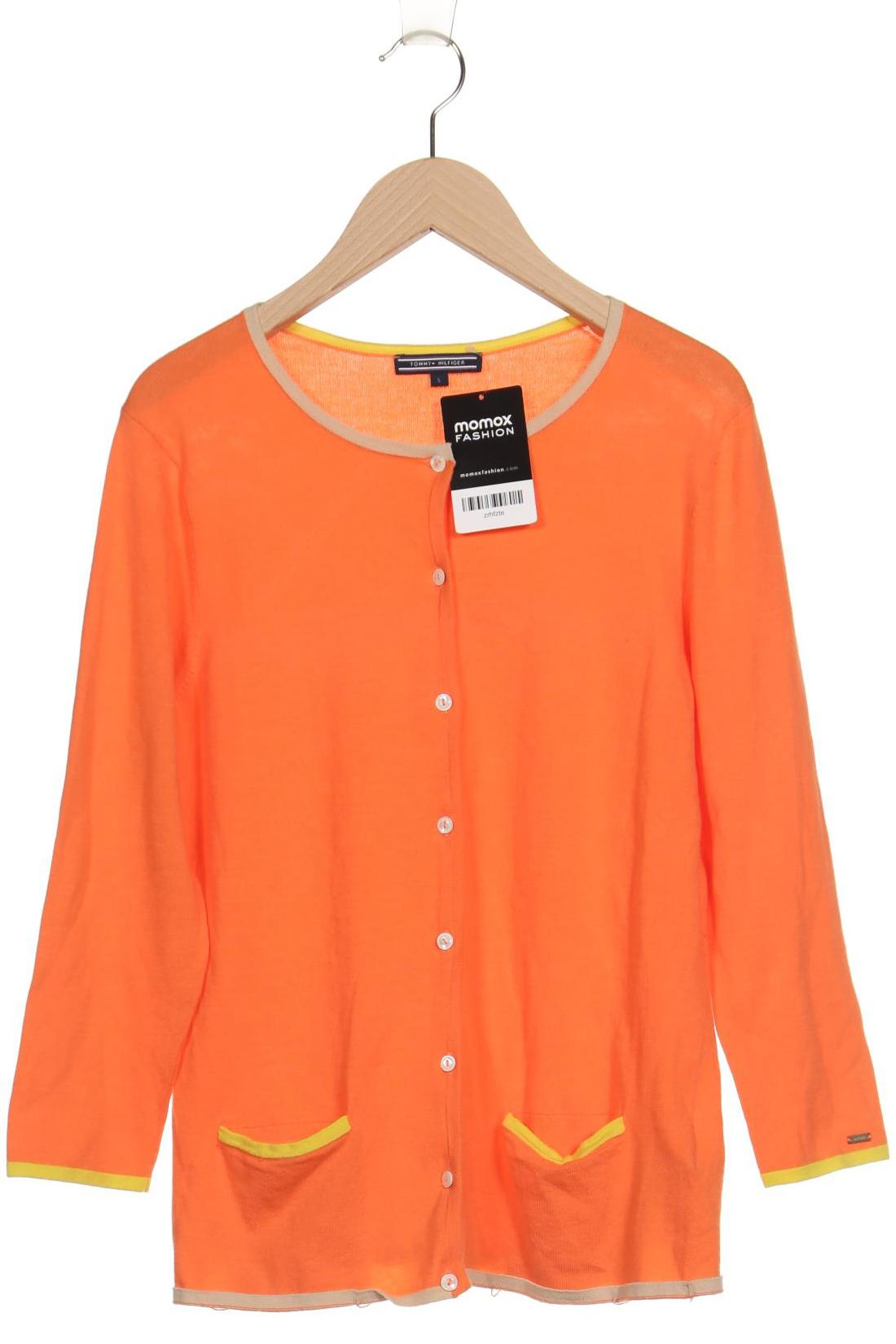

Tommy Hilfiger Damen Strickjacke, orange, Gr. 36