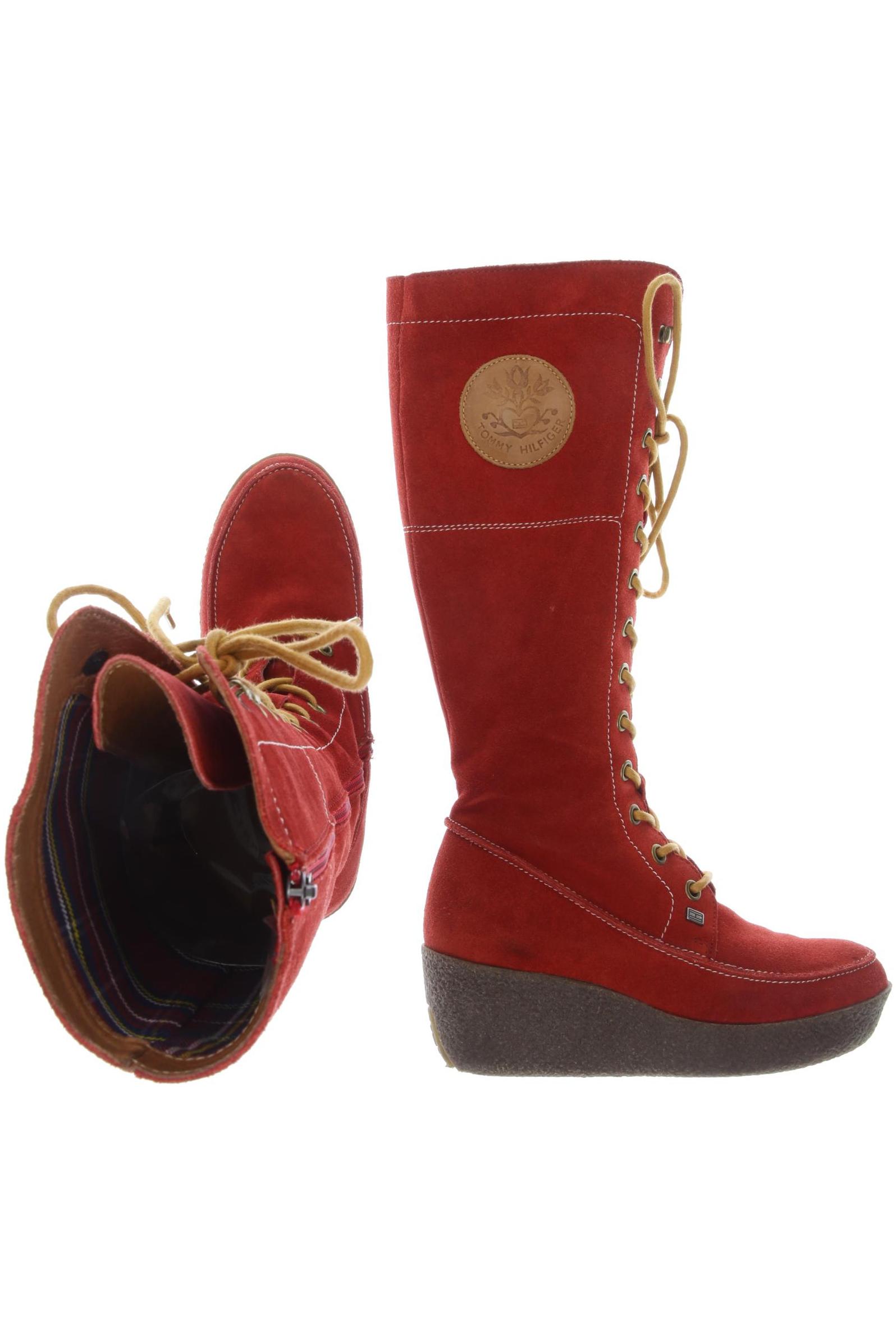 

Tommy Hilfiger Damen Stiefel, rot, Gr. 37
