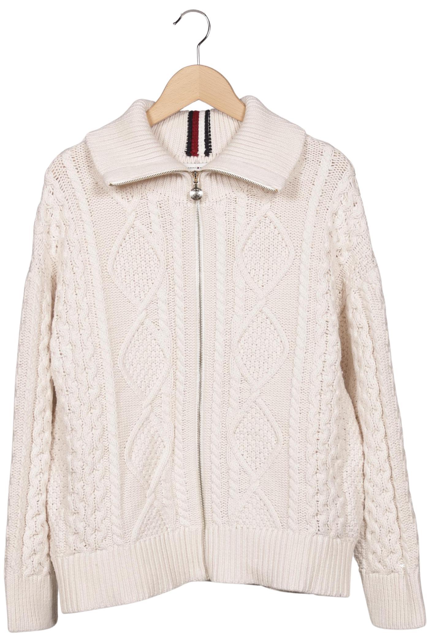 

Tommy Hilfiger Damen Strickjacke, cremeweiß, Gr. 42