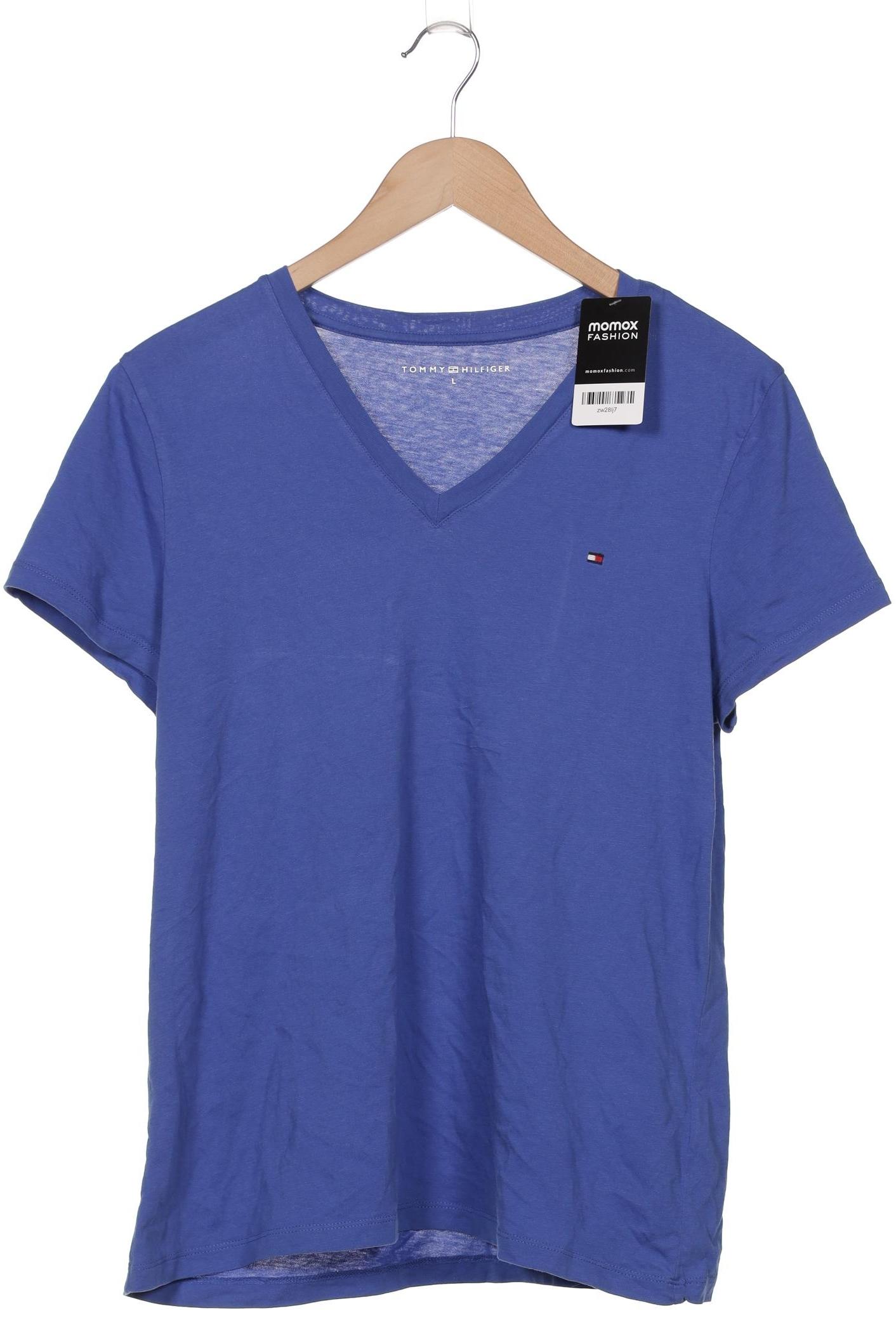 

Tommy Hilfiger Damen T-Shirt, blau, Gr. 42