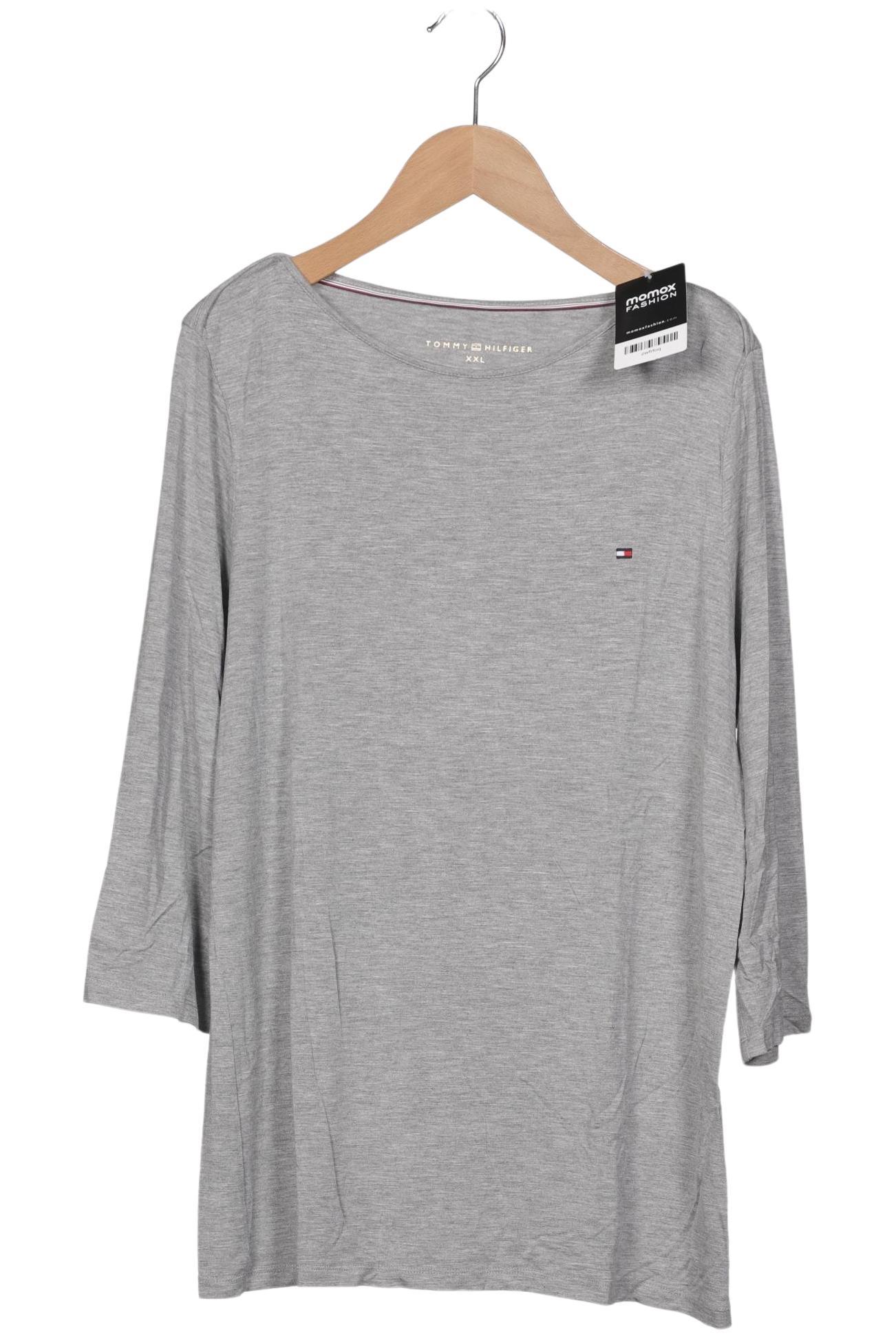 

Tommy Hilfiger Damen Langarmshirt, grau, Gr. 46