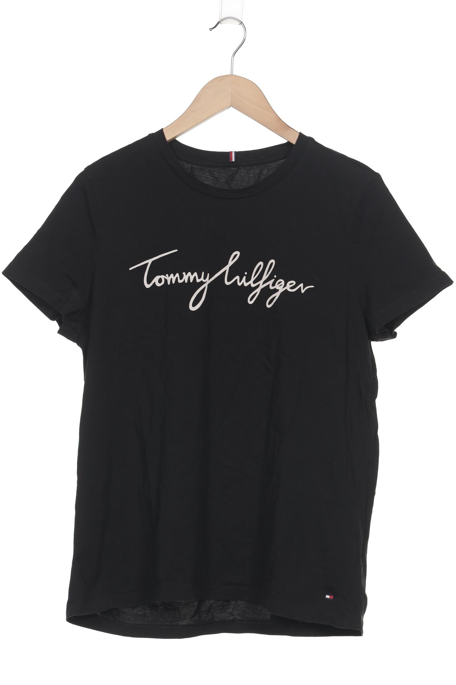 

Tommy Hilfiger Damen T-Shirt, schwarz, Gr. 46
