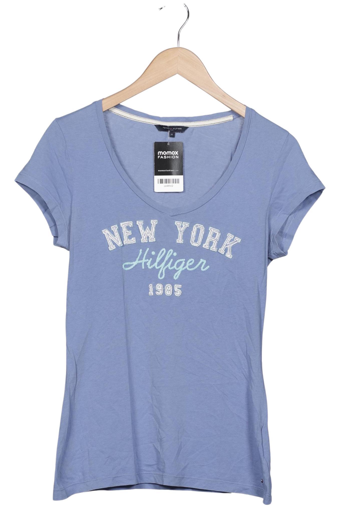 

Tommy Hilfiger Damen T-Shirt, hellblau, Gr. 38