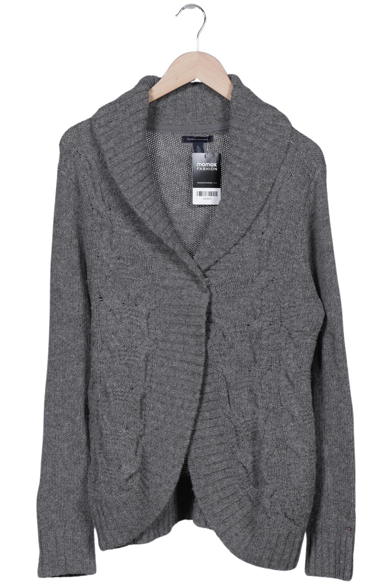 

Tommy Hilfiger Damen Strickjacke, grau, Gr. 44