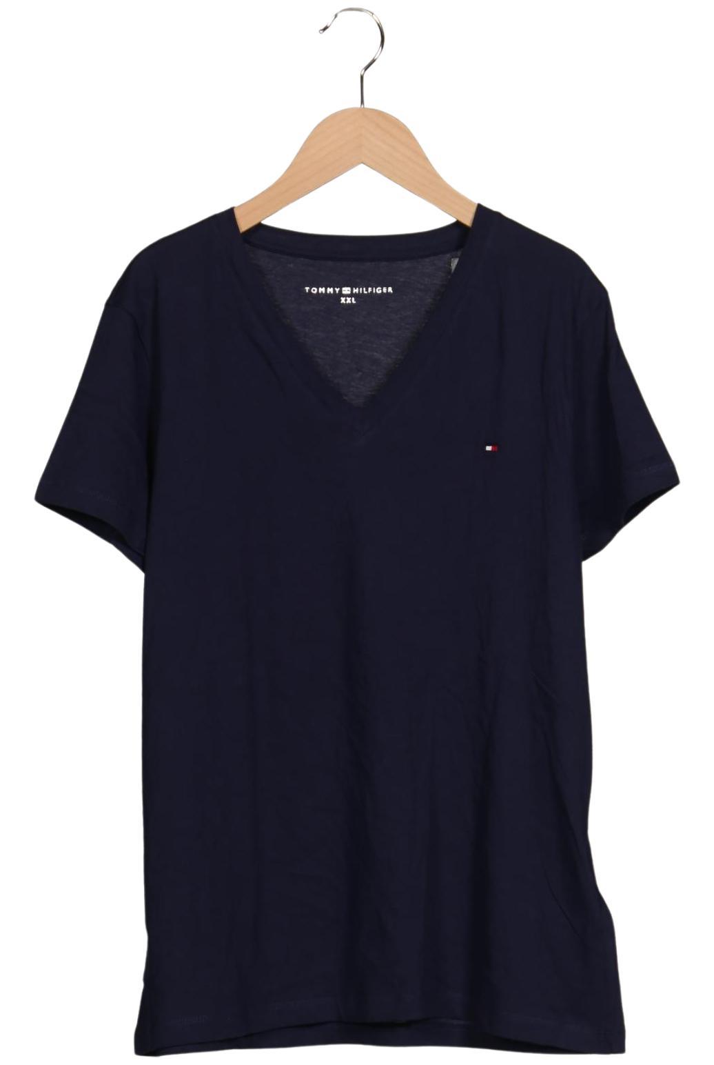 

Tommy Hilfiger Damen T-Shirt, marineblau, Gr. 46