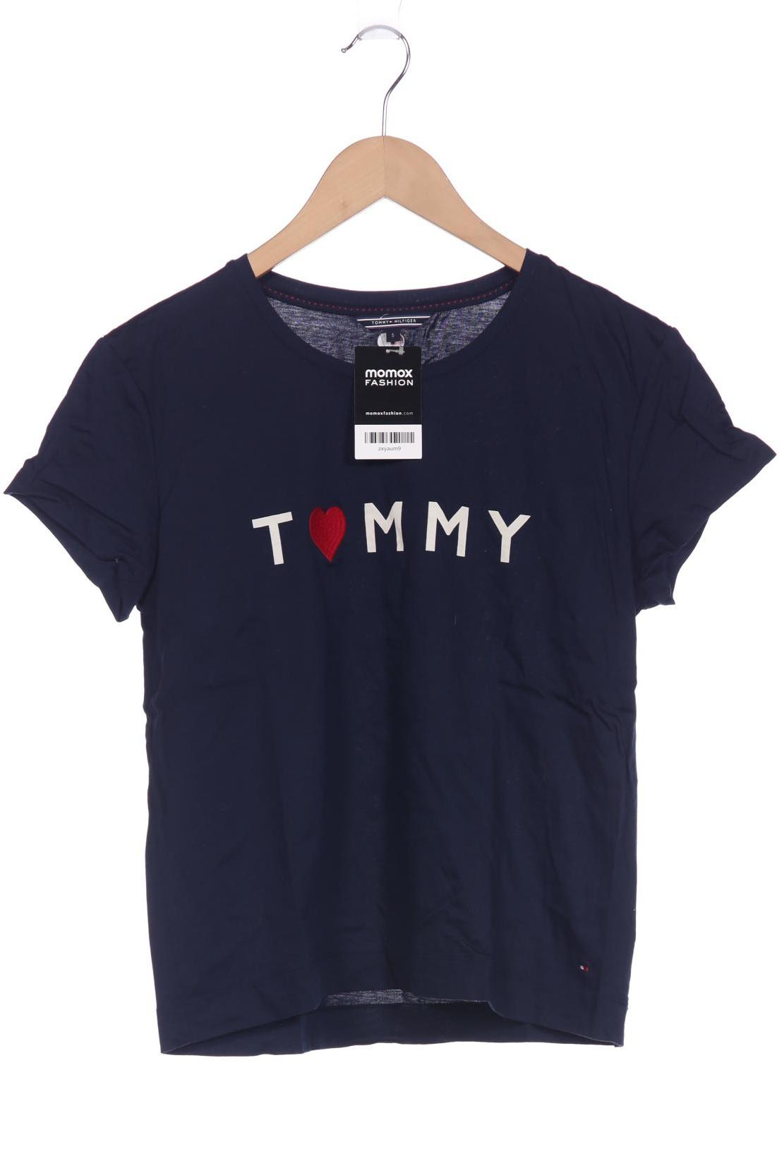 

Tommy Hilfiger Damen T-Shirt, marineblau, Gr. 36