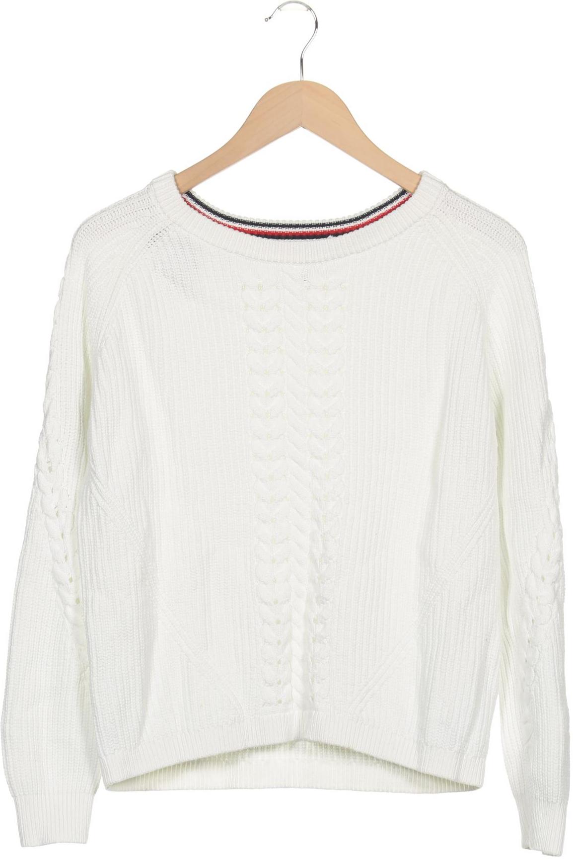 

Tommy Hilfiger Damen Pullover, weiß, Gr. 36