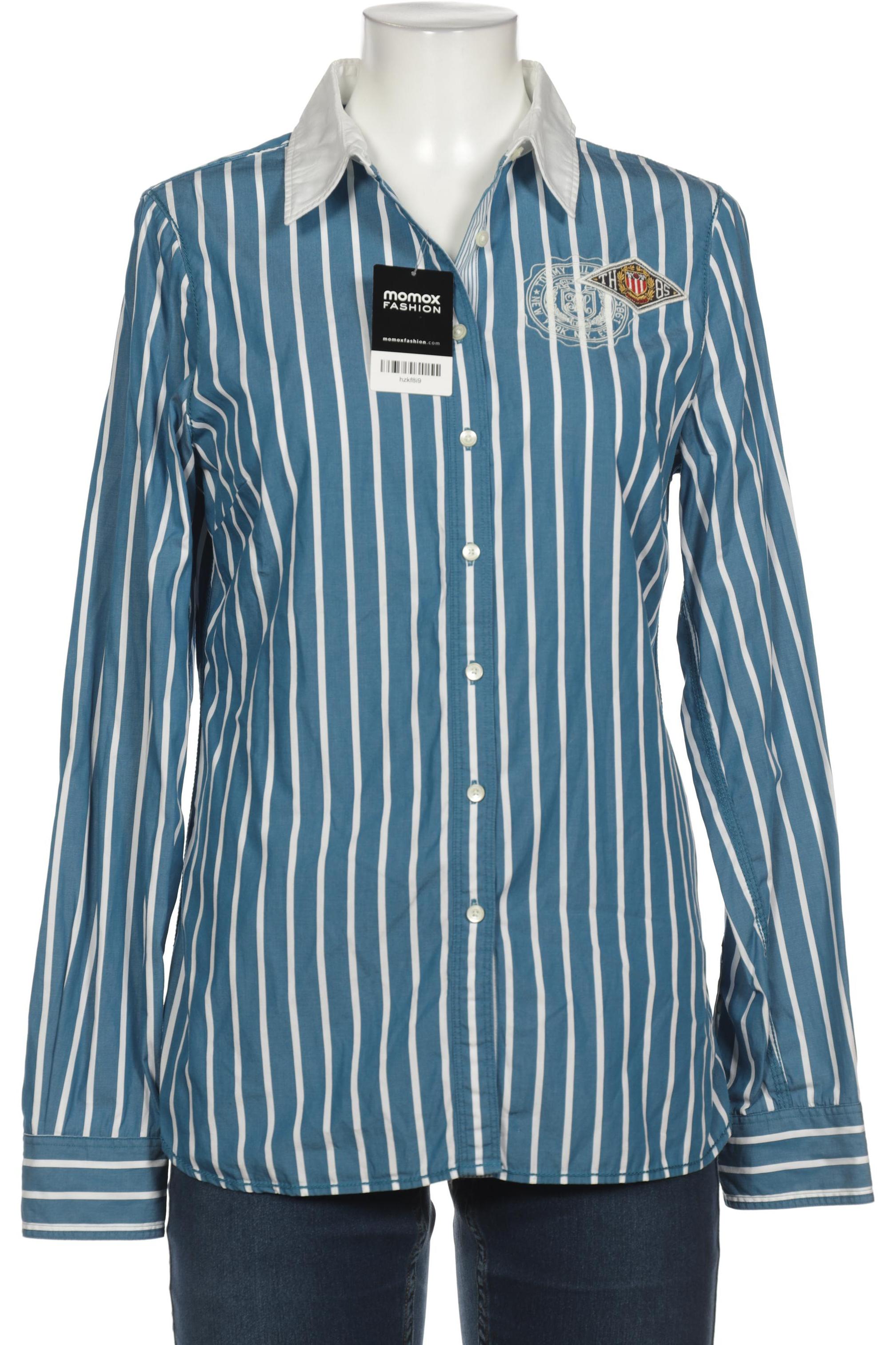 

Tommy Hilfiger Damen Bluse, blau, Gr. 10