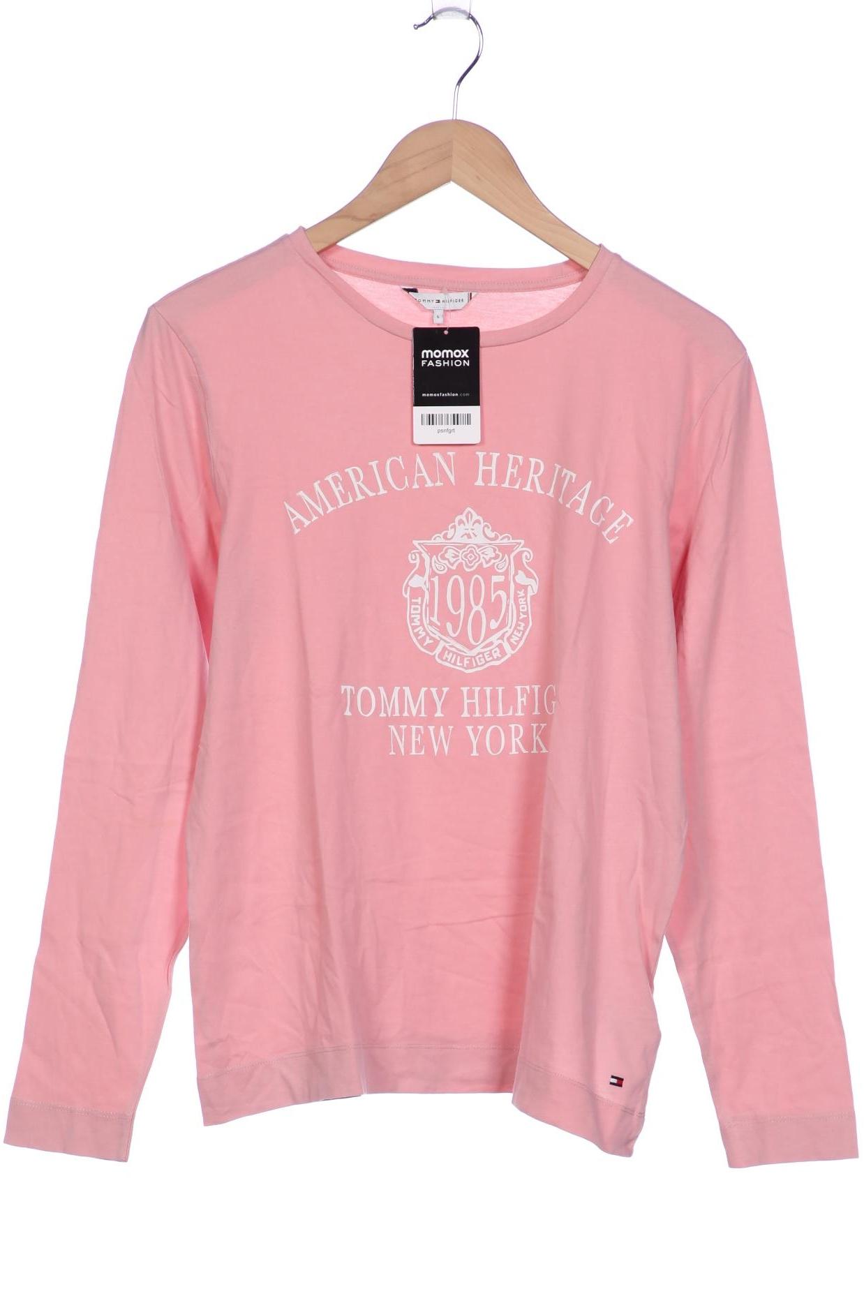 

Tommy Hilfiger Damen Langarmshirt, pink, Gr. 42