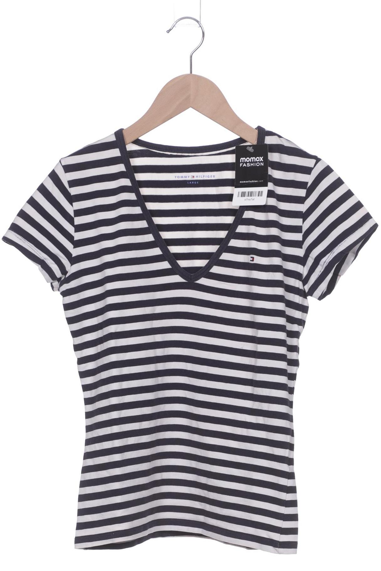 

Tommy Hilfiger Damen T-Shirt, marineblau, Gr. 42