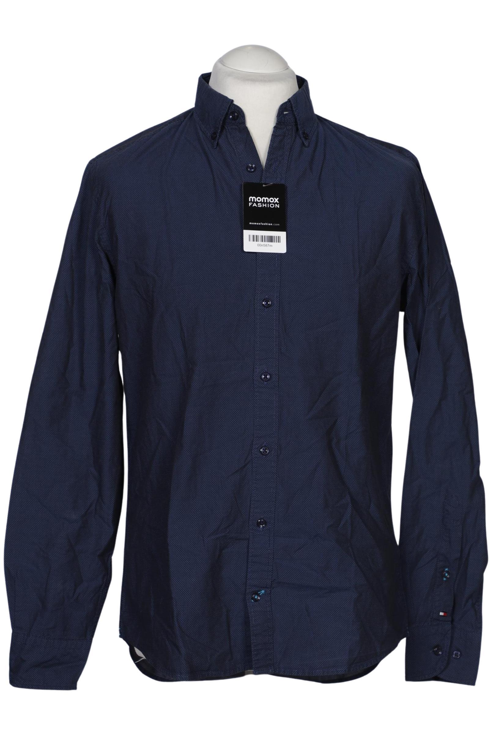 

Tommy Hilfiger Herren Hemd, marineblau, Gr. 48