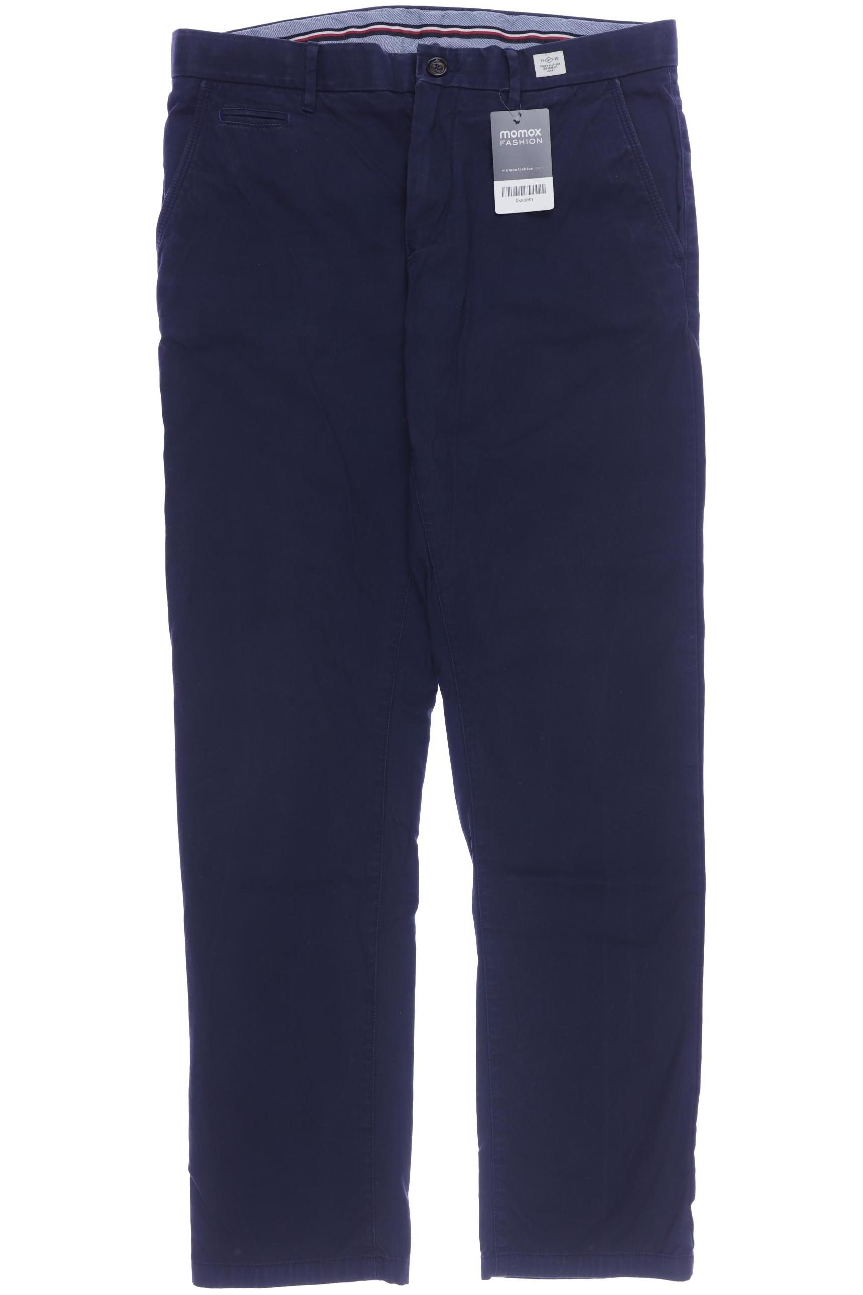 

Tommy Hilfiger Herren Stoffhose, marineblau, Gr. 34