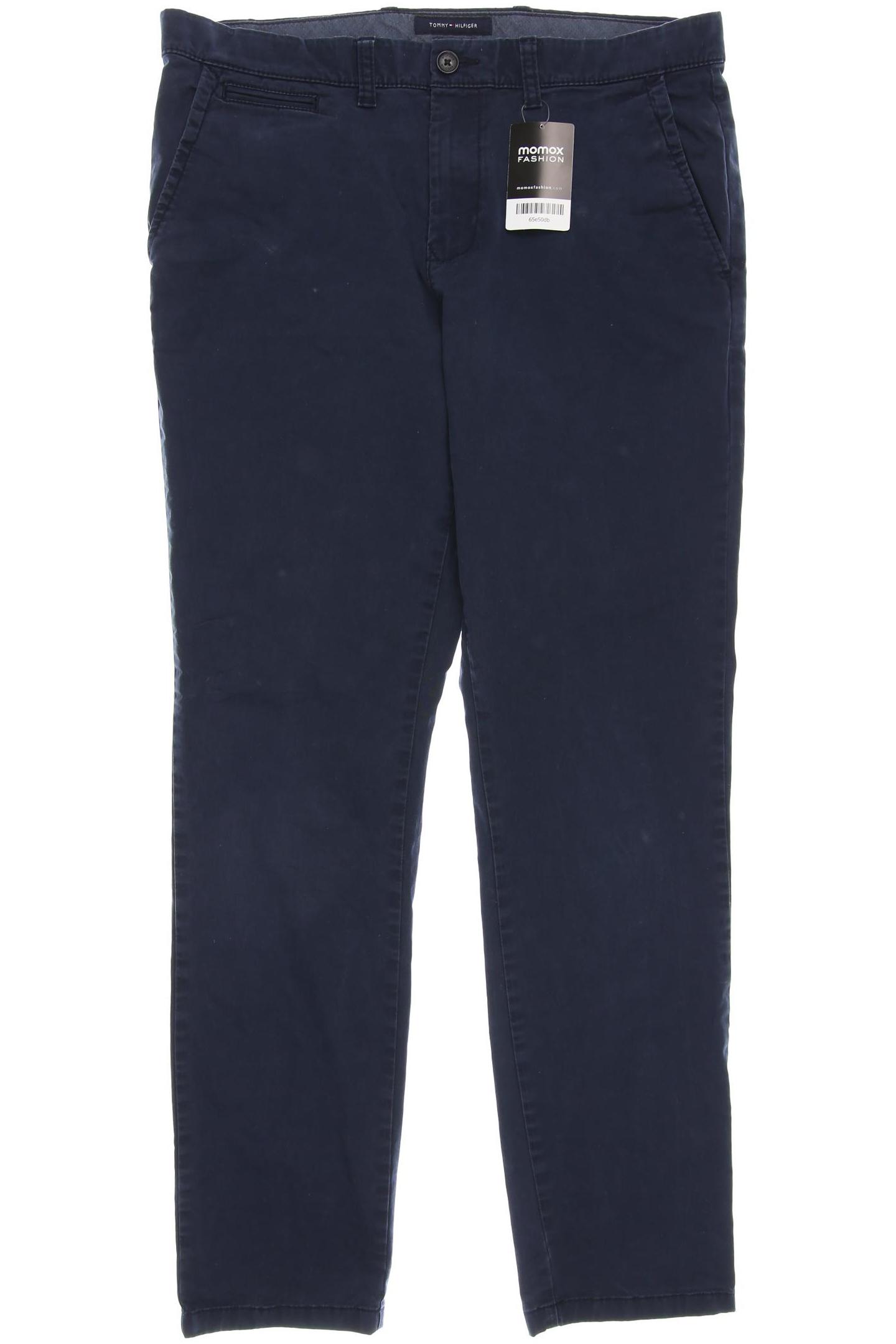 

Tommy Hilfiger Herren Stoffhose, marineblau, Gr. 34