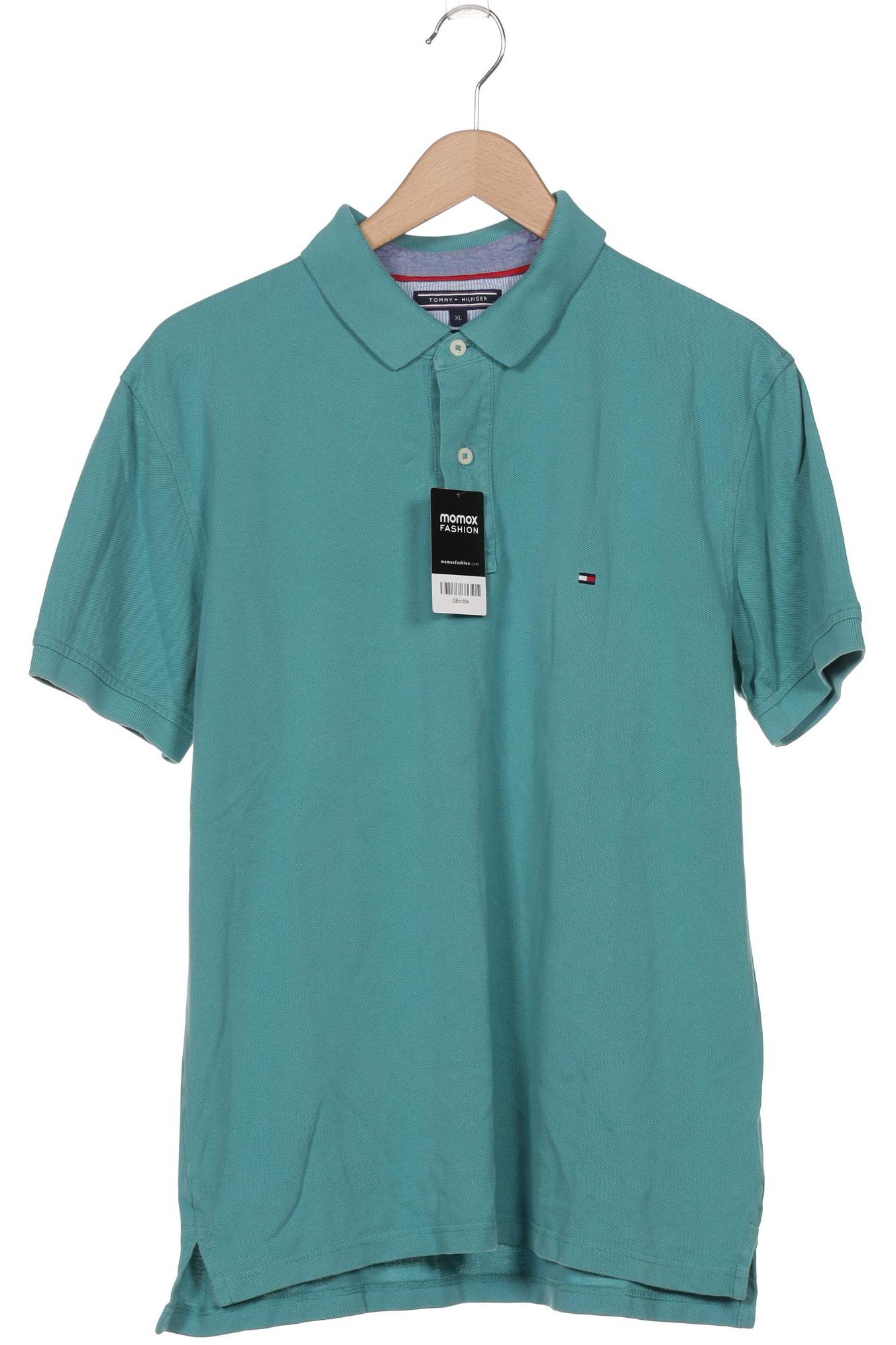 

Tommy Hilfiger Herren Poloshirt, türkis, Gr. 54