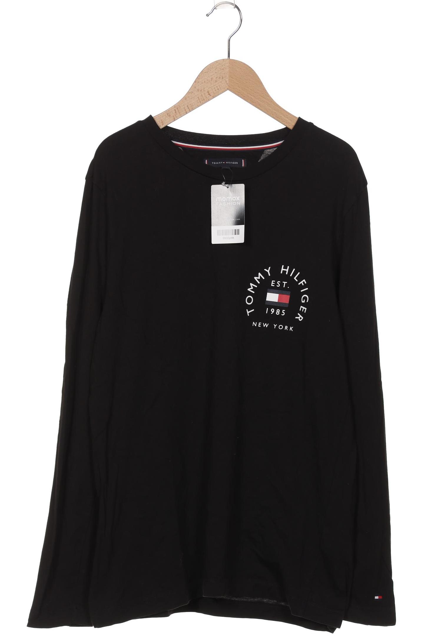 

Tommy Hilfiger Herren Langarmshirt, schwarz, Gr. 48
