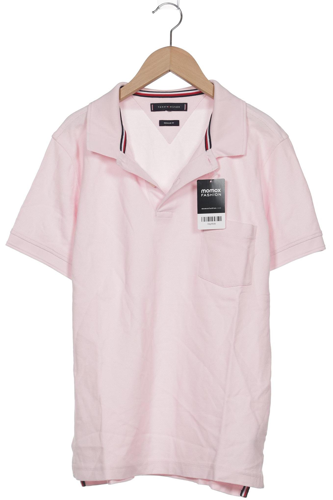 

Tommy Hilfiger Herren Poloshirt, pink, Gr. 48