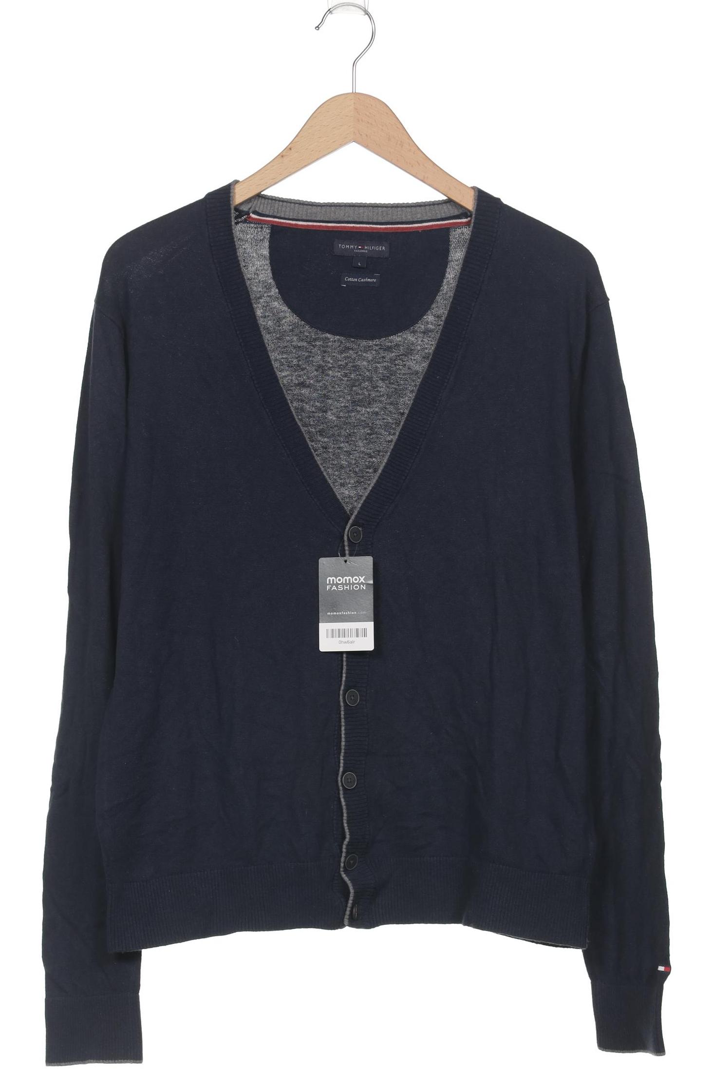 

Tommy Hilfiger Herren Strickjacke, marineblau, Gr. 52