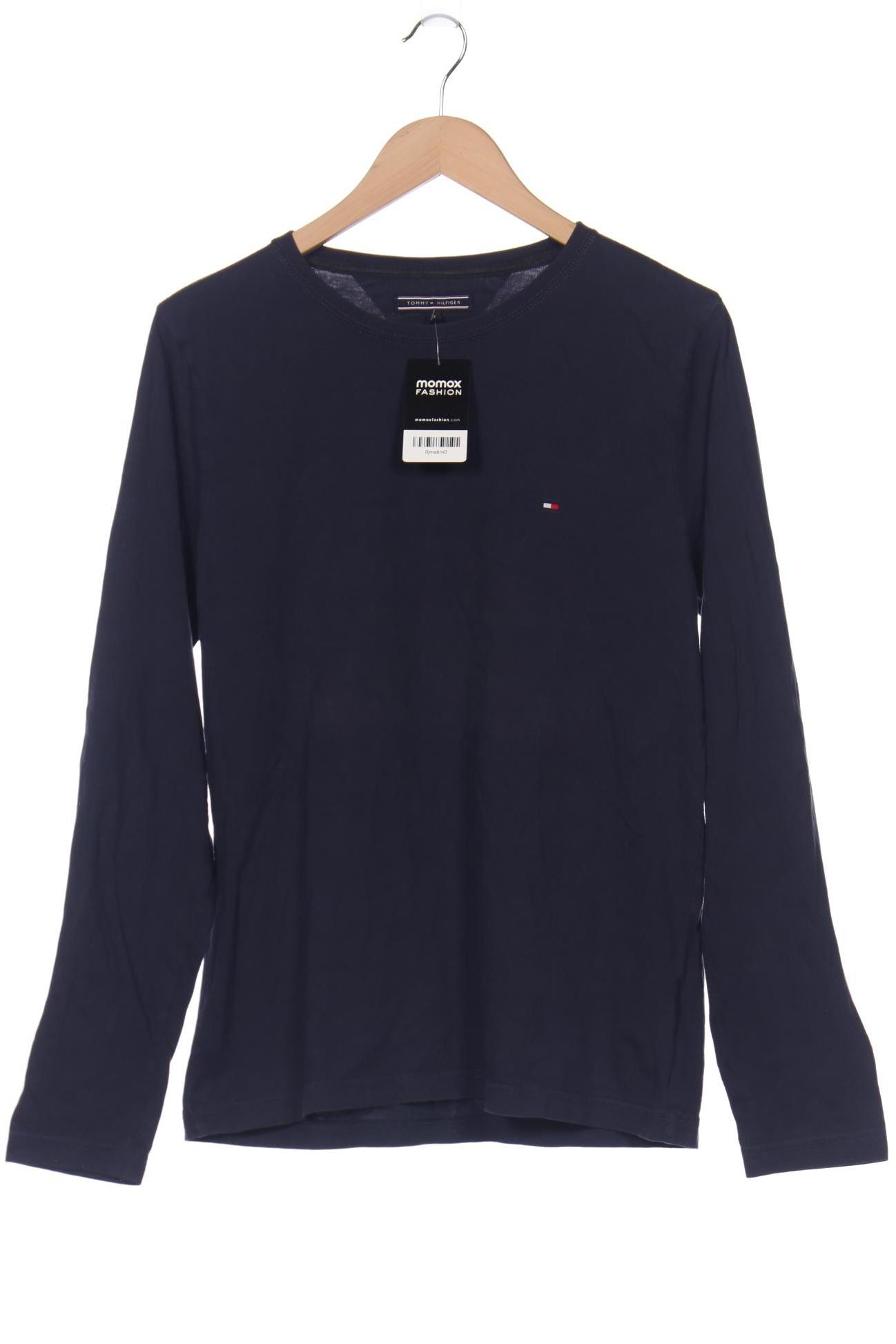 

Tommy Hilfiger Herren Langarmshirt, marineblau