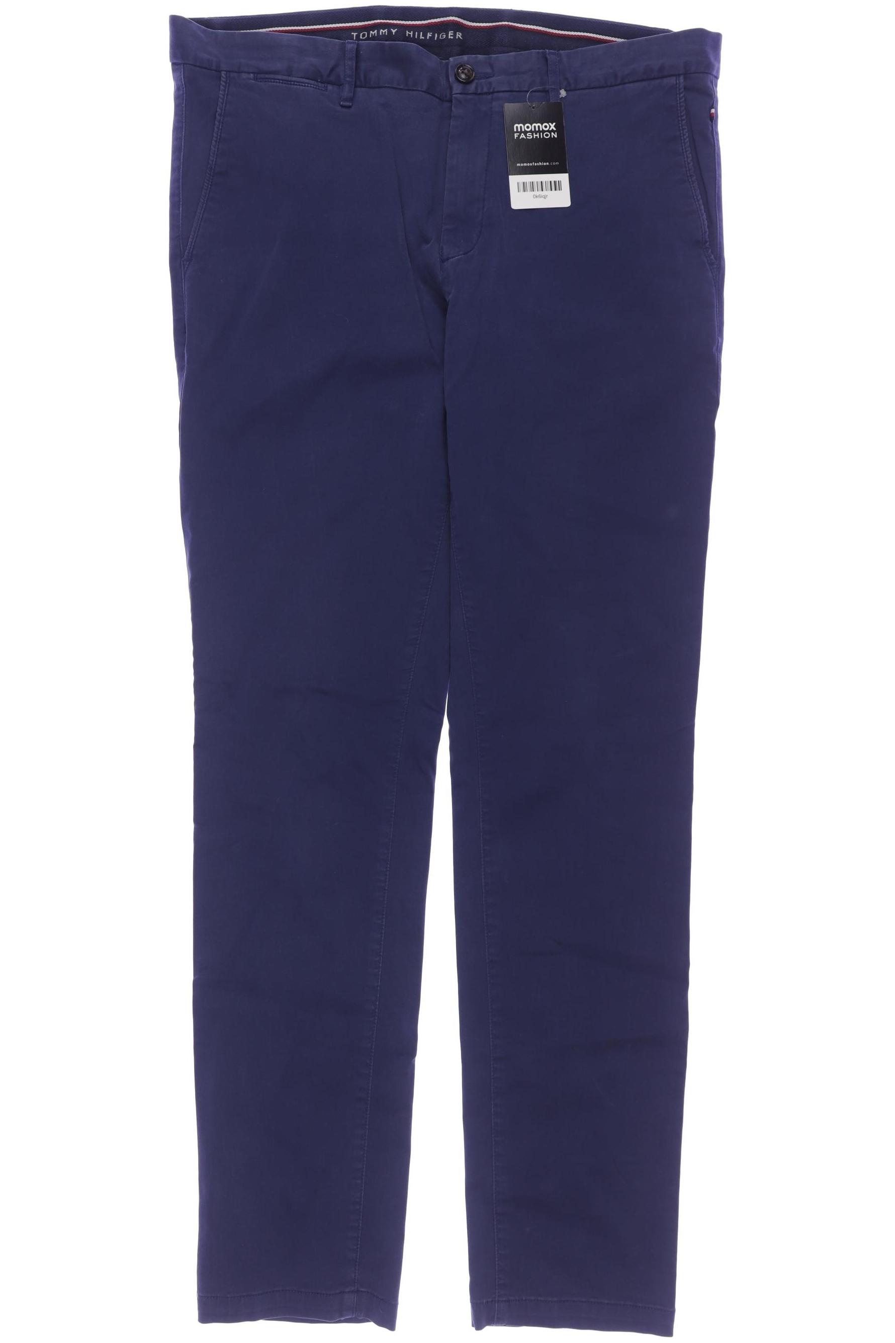 

Tommy Hilfiger Herren Stoffhose, marineblau, Gr. 34
