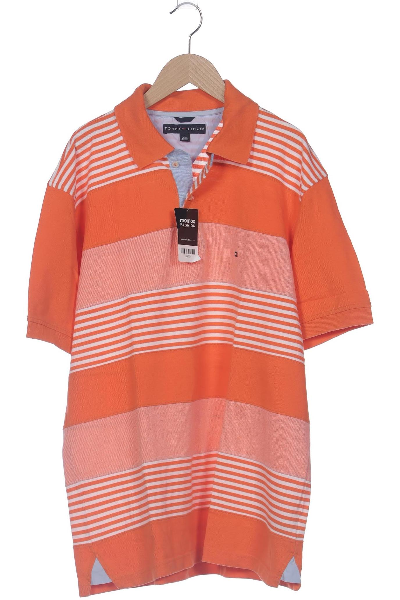 

Tommy Hilfiger Herren Poloshirt, orange, Gr. 52