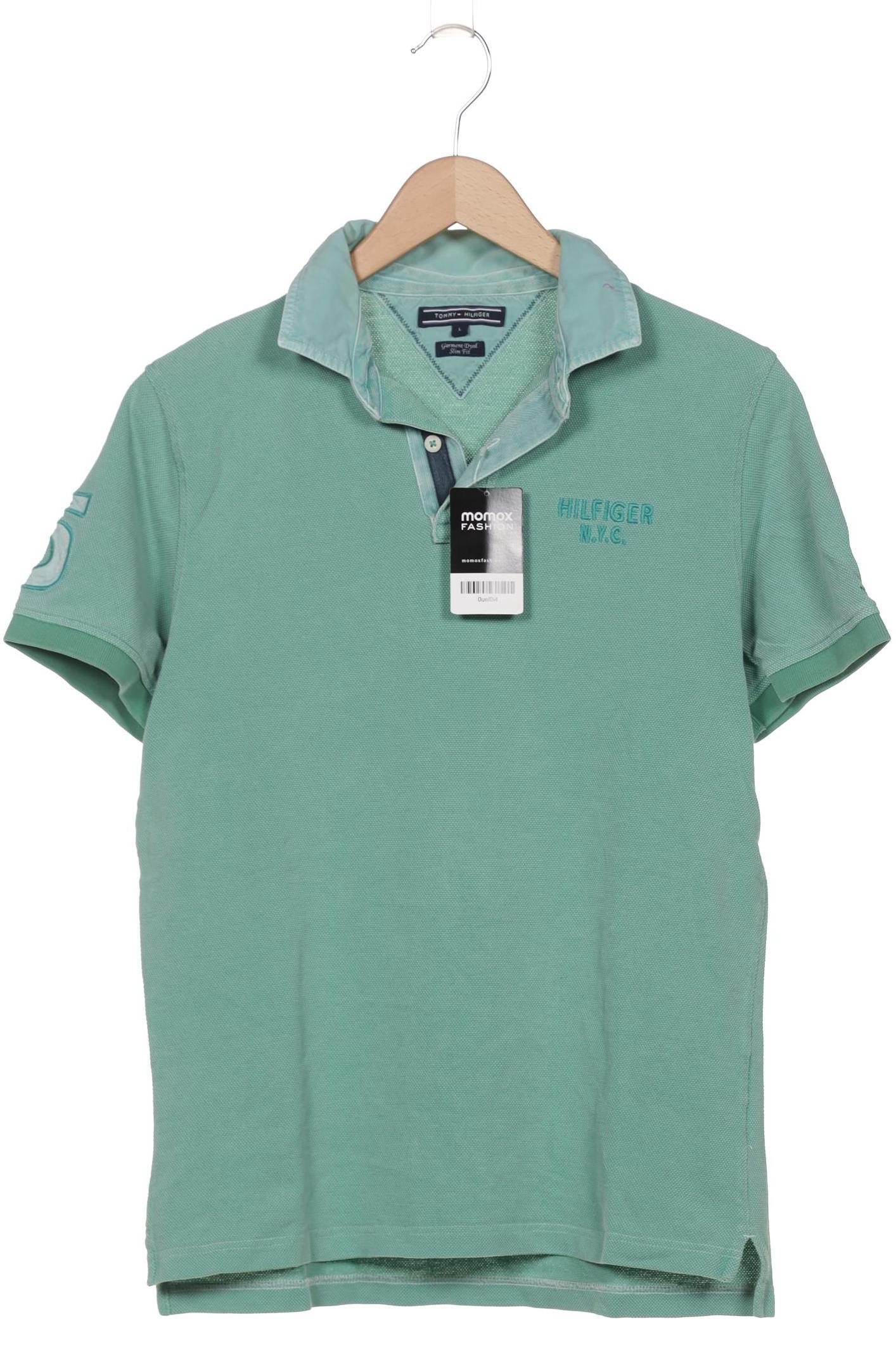 

Tommy Hilfiger Herren Poloshirt, türkis, Gr. 52