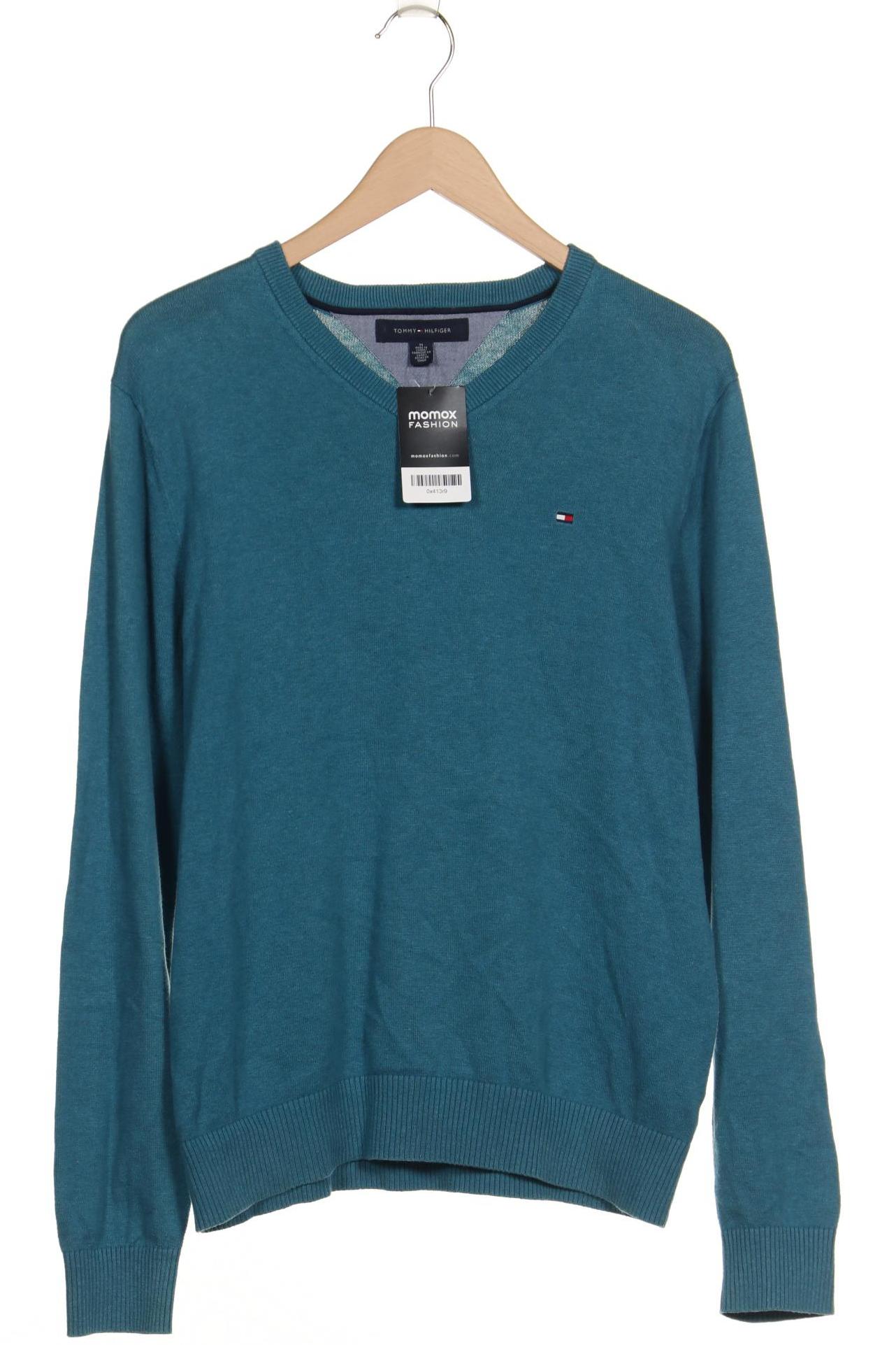 

Tommy Hilfiger Herren Pullover, türkis, Gr. 48