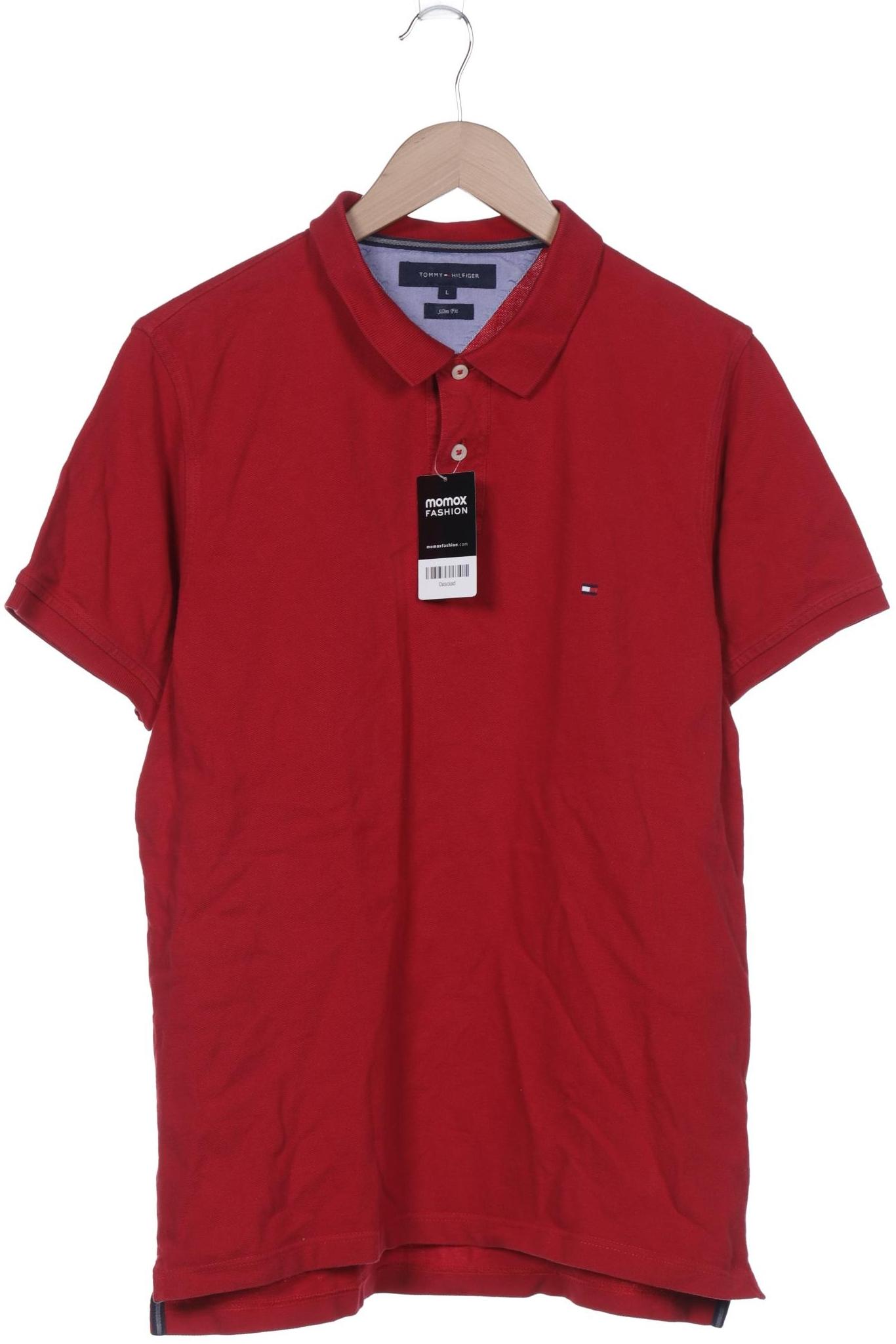 

Tommy Hilfiger Herren Poloshirt, bordeaux, Gr. 52