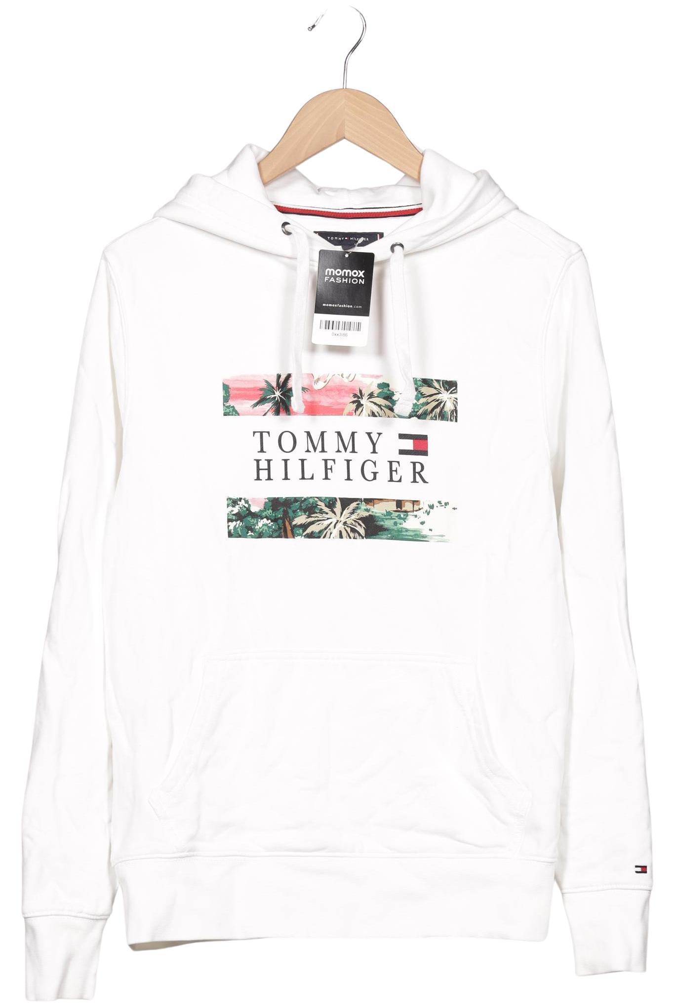 

Tommy Hilfiger Herren Kapuzenpullover, weiß, Gr. 46