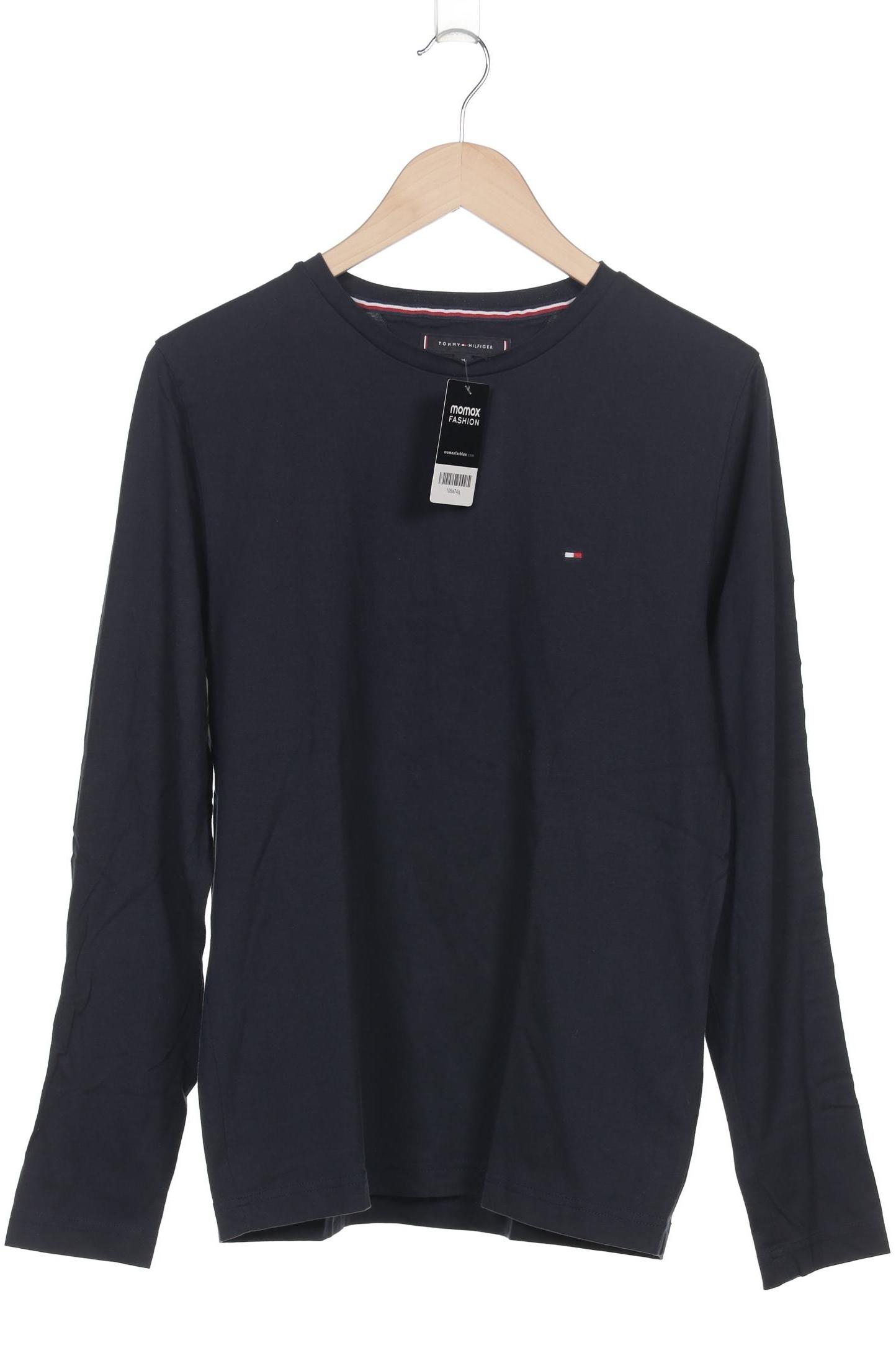 

Tommy Hilfiger Herren Langarmshirt, marineblau, Gr. 48