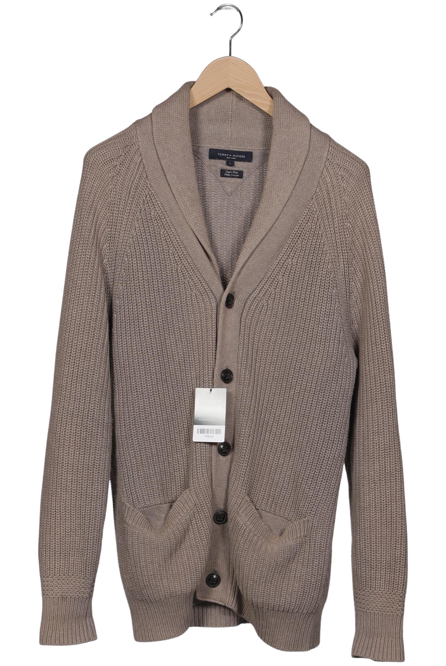 

Tommy Hilfiger Herren Strickjacke, grau, Gr. 52