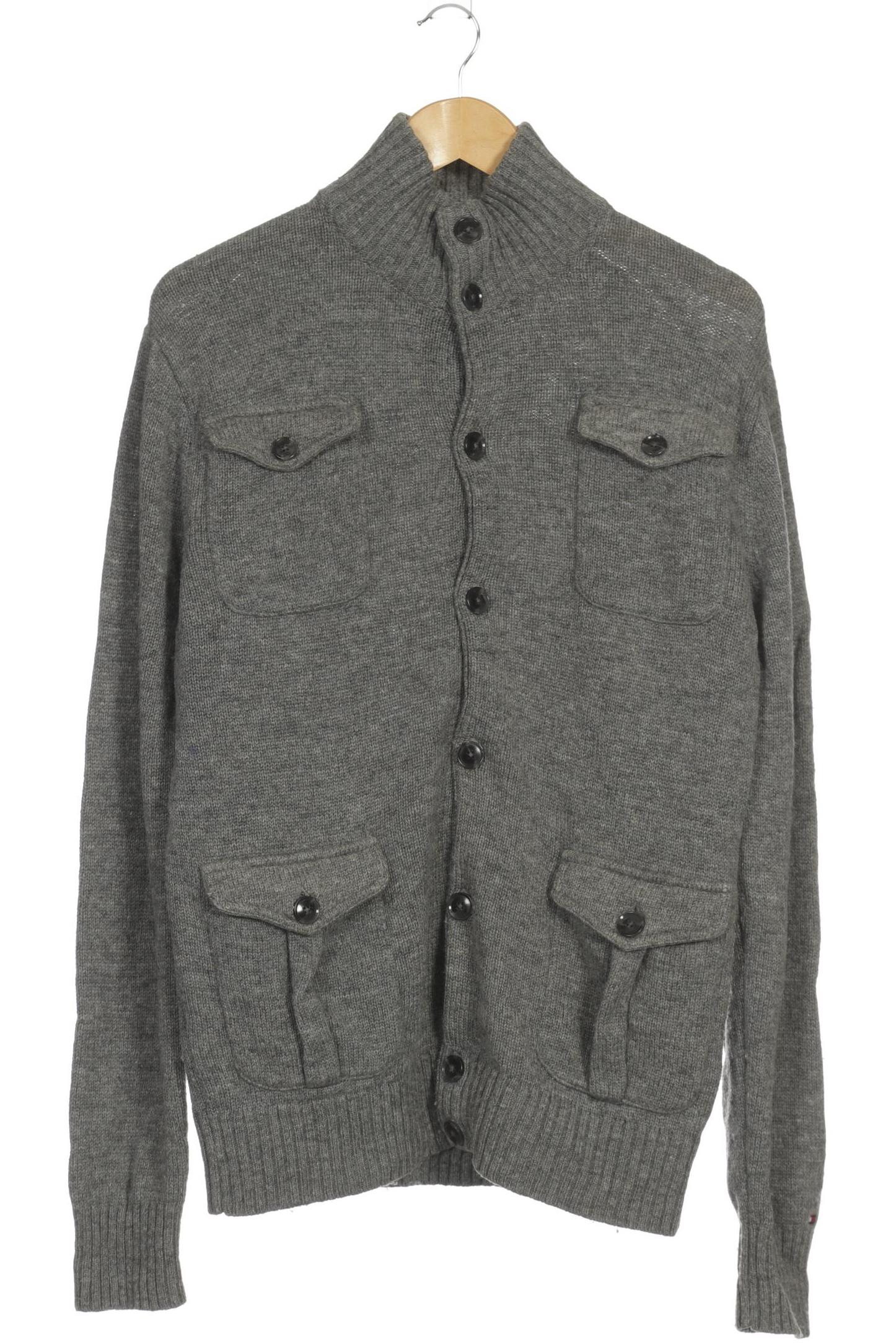 

Tommy Hilfiger Herren Strickjacke, grau, Gr.