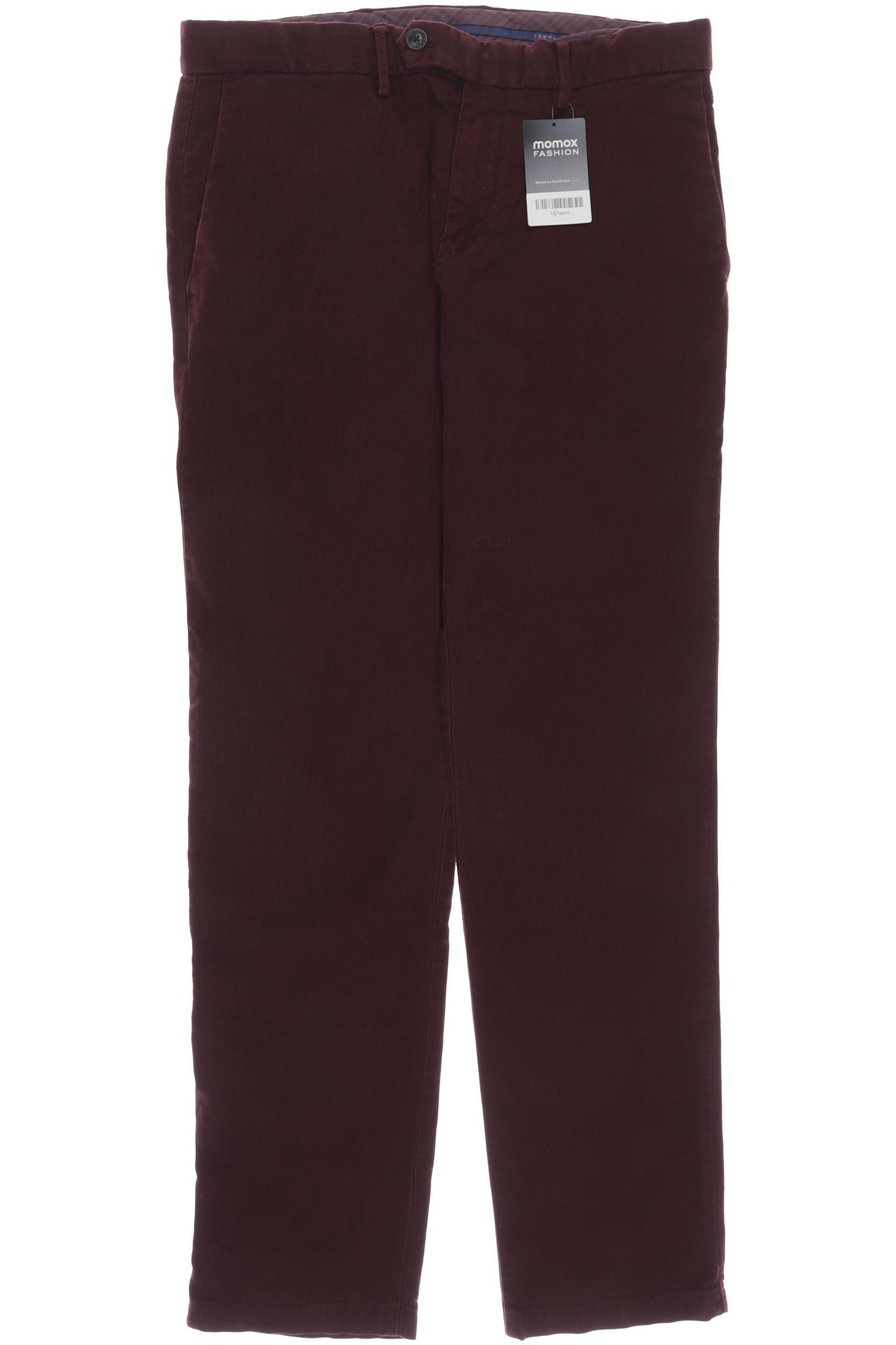 

Tommy Hilfiger Herren Stoffhose, bordeaux, Gr. 33