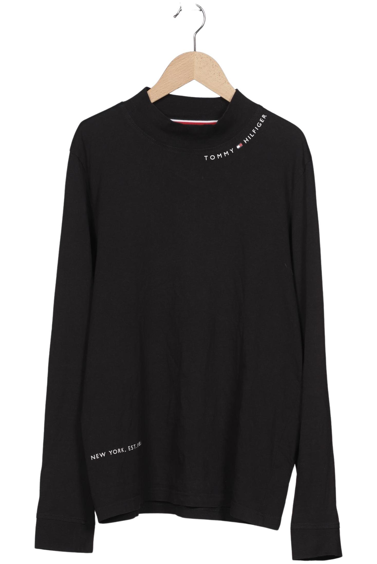 

Tommy Hilfiger Herren Langarmshirt, schwarz, Gr. 48