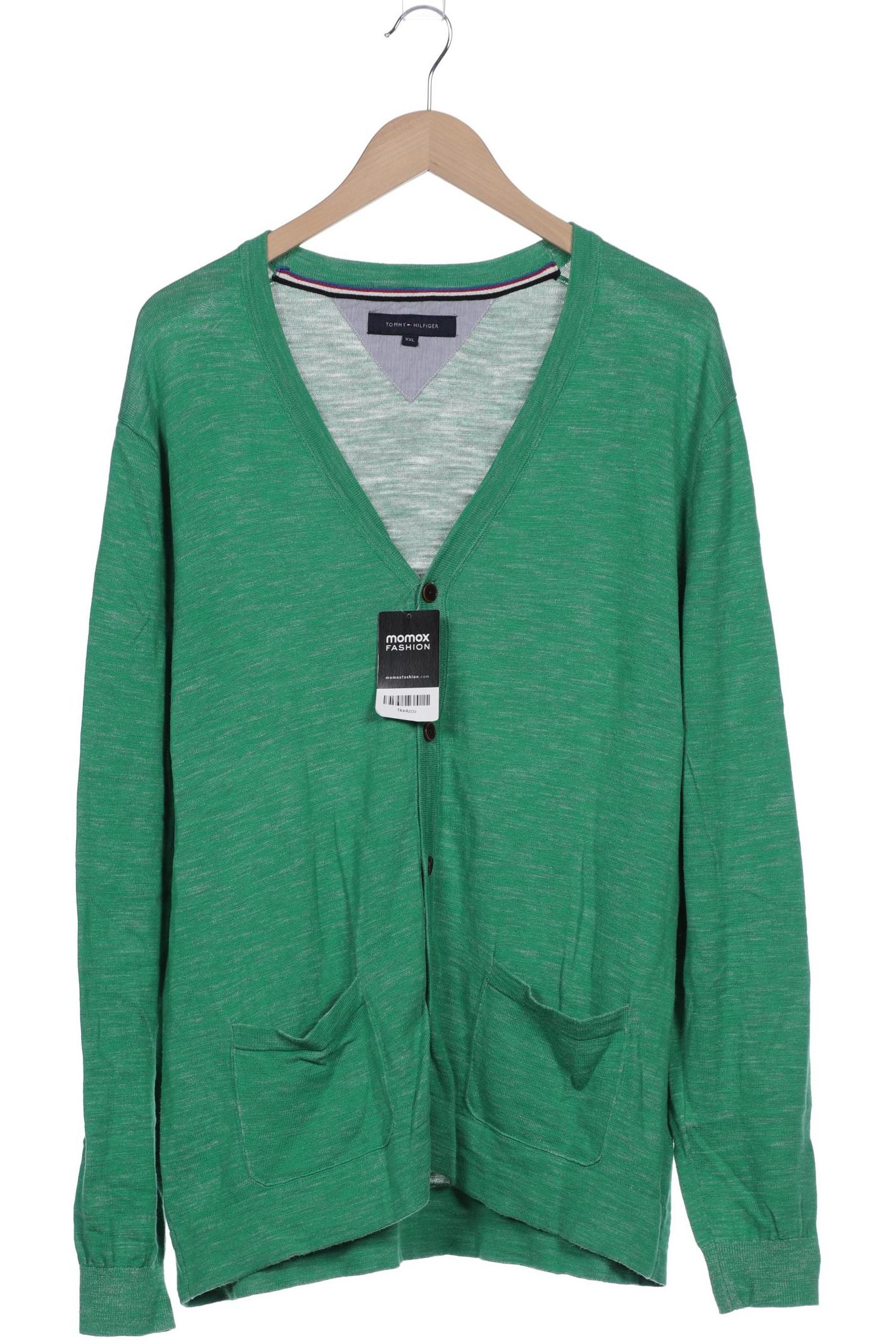 

Tommy Hilfiger Herren Strickjacke, grün, Gr. 56