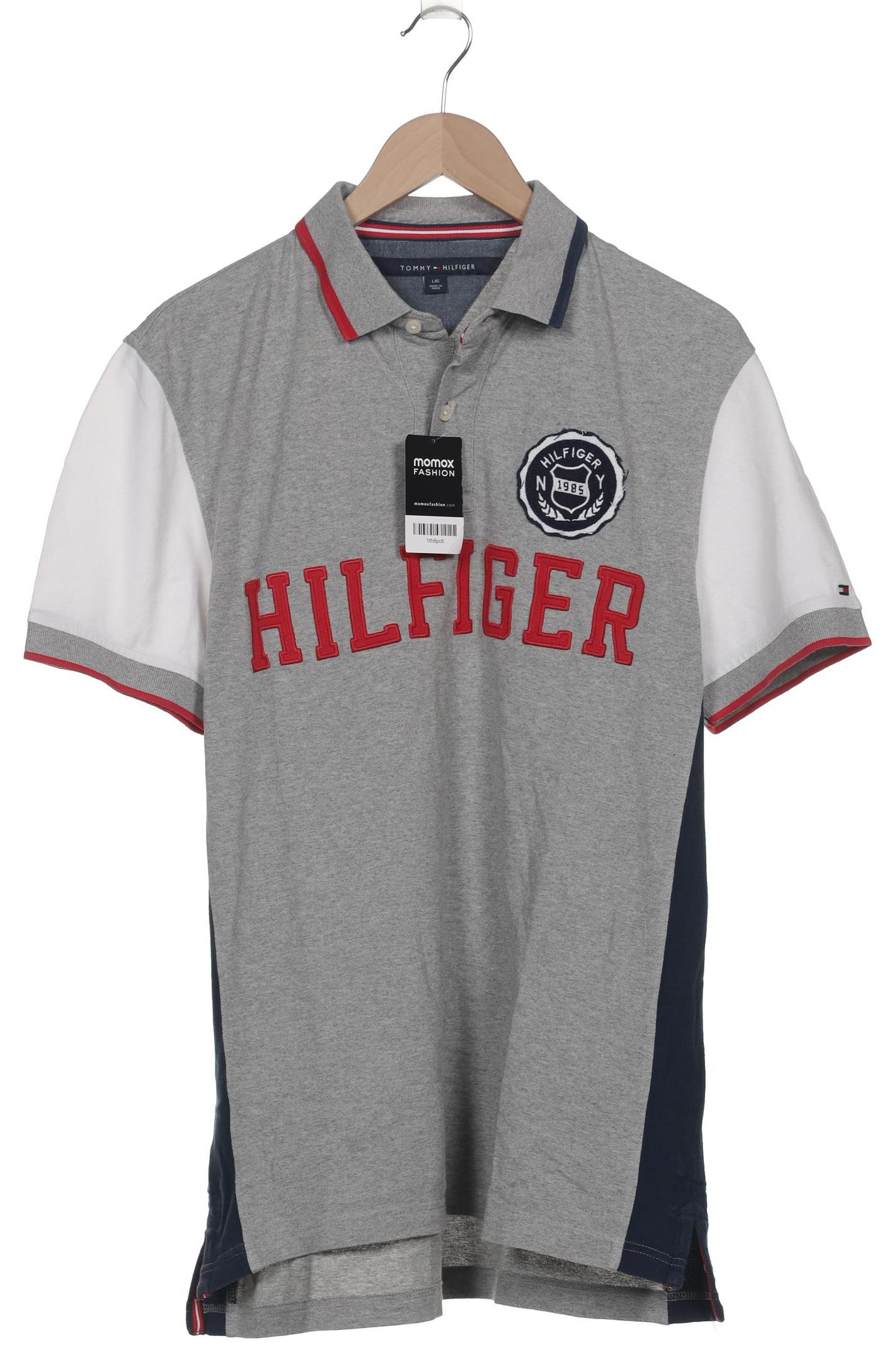 

Tommy Hilfiger Herren Poloshirt, grau, Gr. 52
