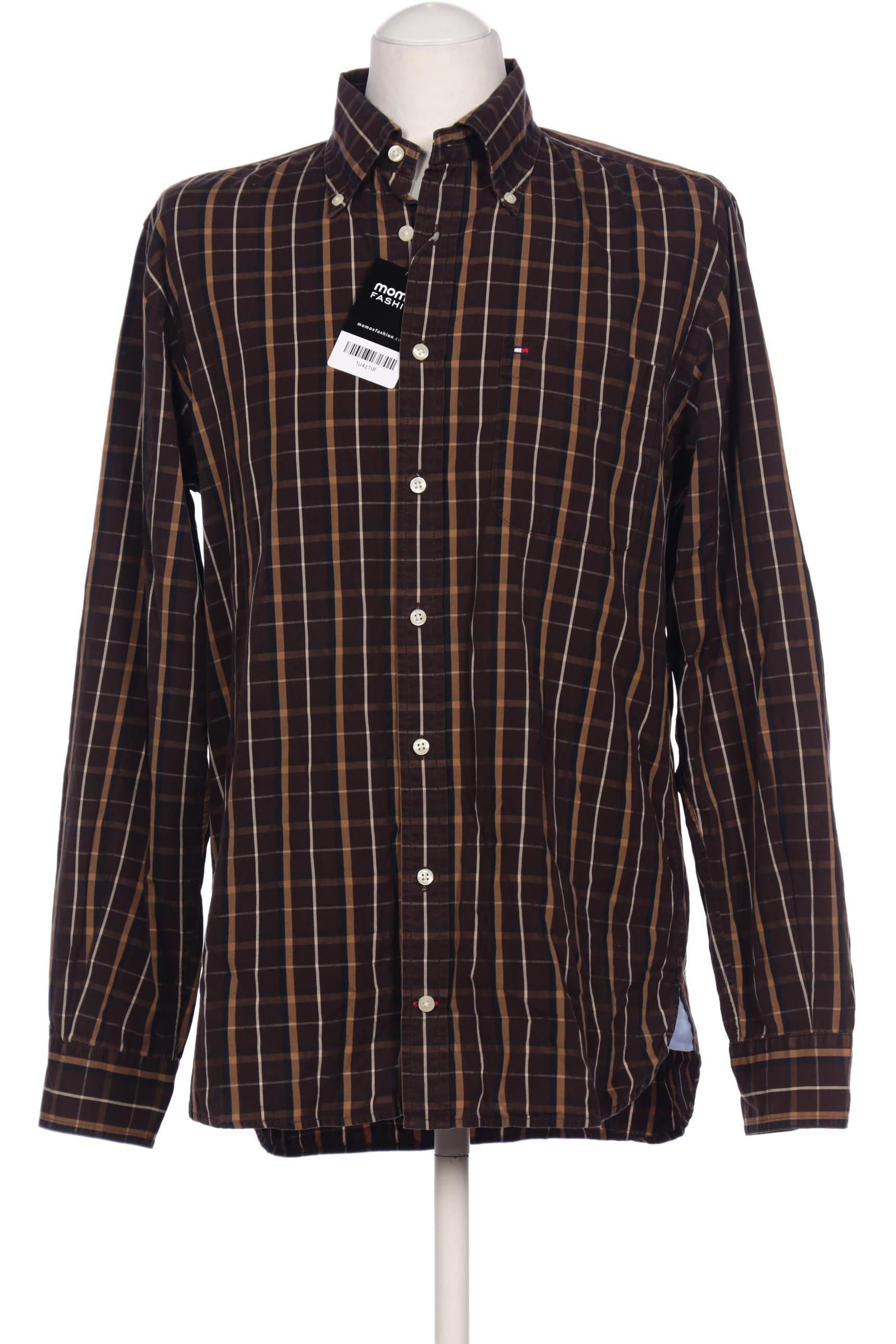 

Tommy Hilfiger Herren Hemd, braun, Gr. 48