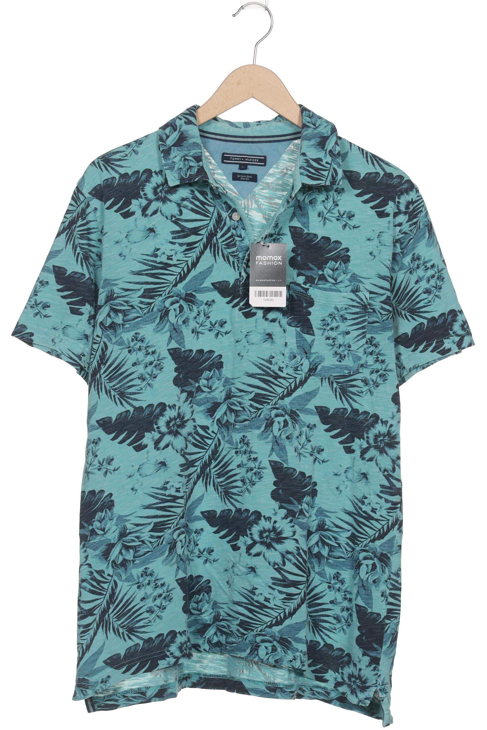 

Tommy Hilfiger Herren Poloshirt, türkis, Gr. 54