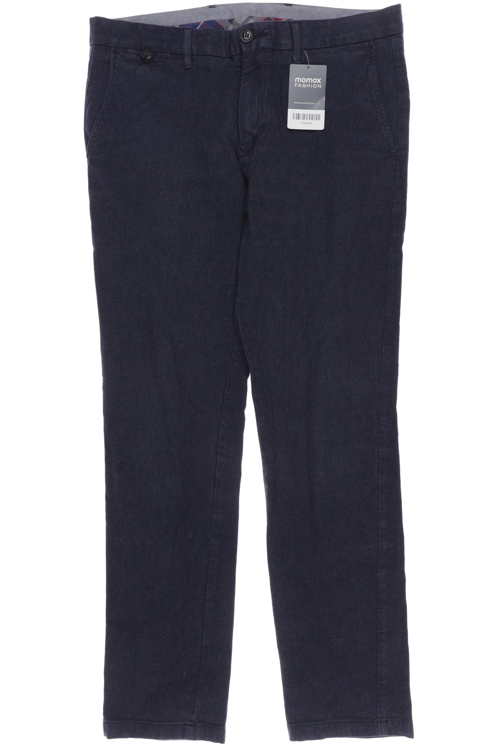 

Tommy Hilfiger Herren Stoffhose, marineblau, Gr. 34