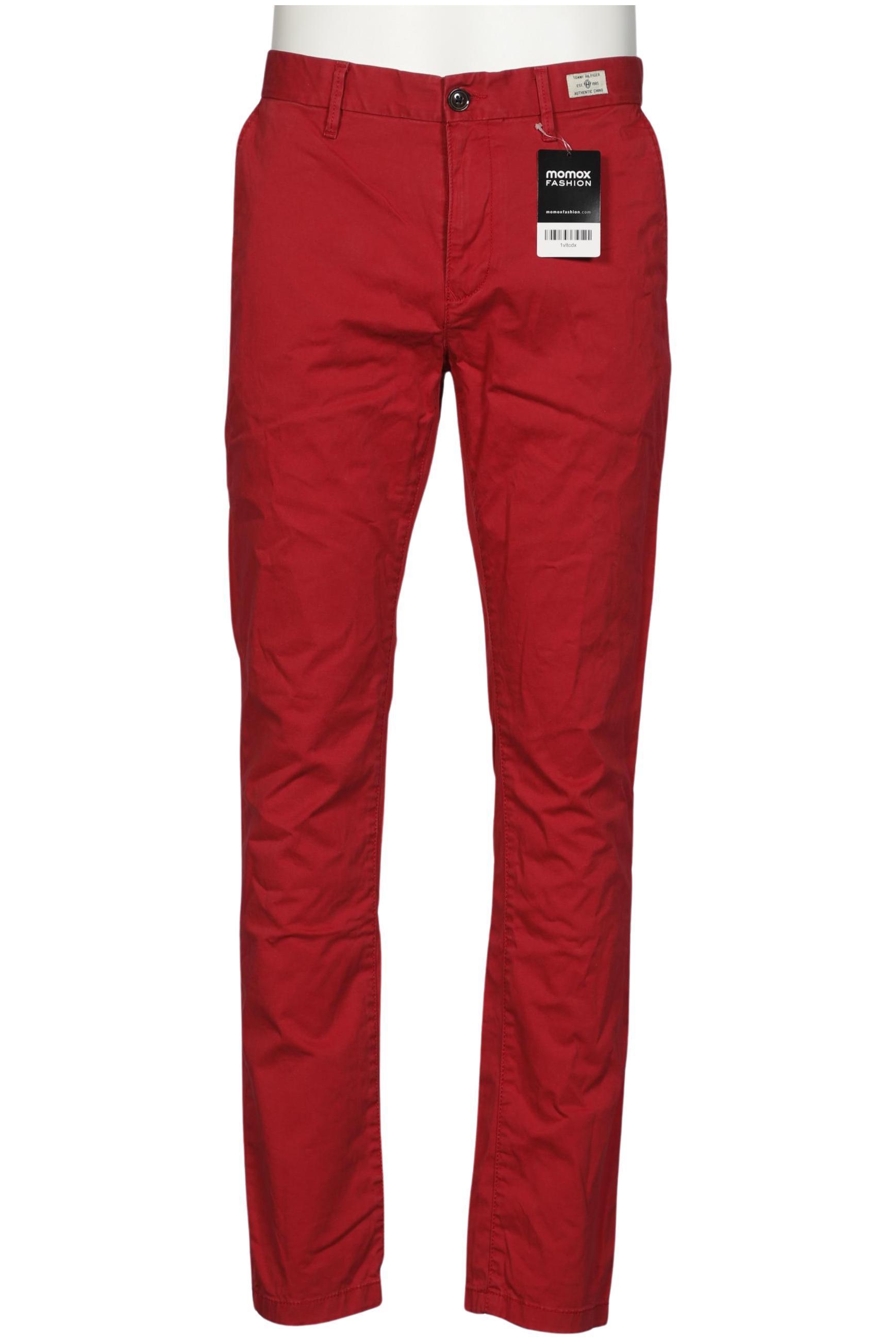 

Tommy Hilfiger Herren Stoffhose, rot, Gr. 32