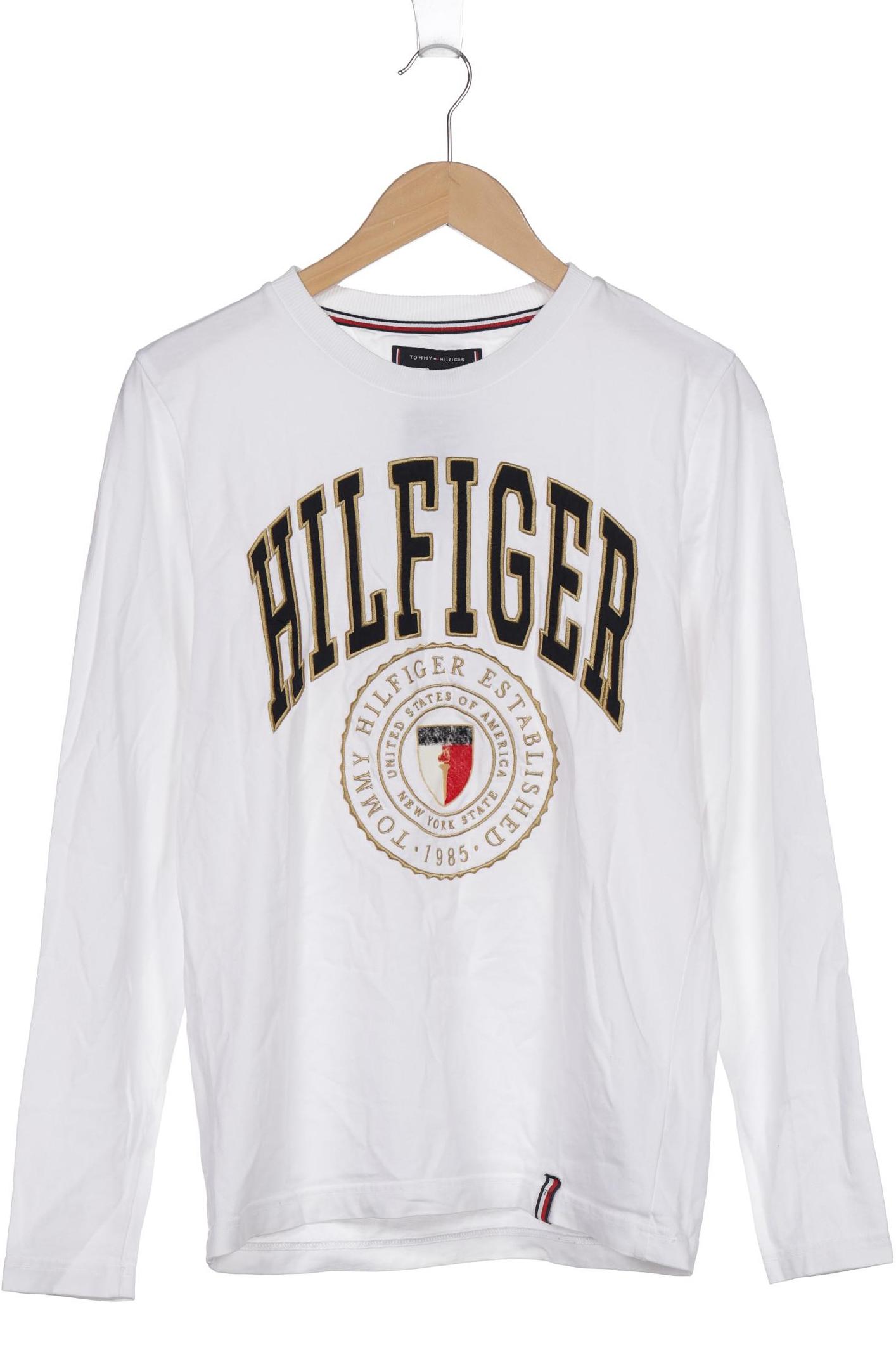 

Tommy Hilfiger Herren Langarmshirt, weiß, Gr. 46