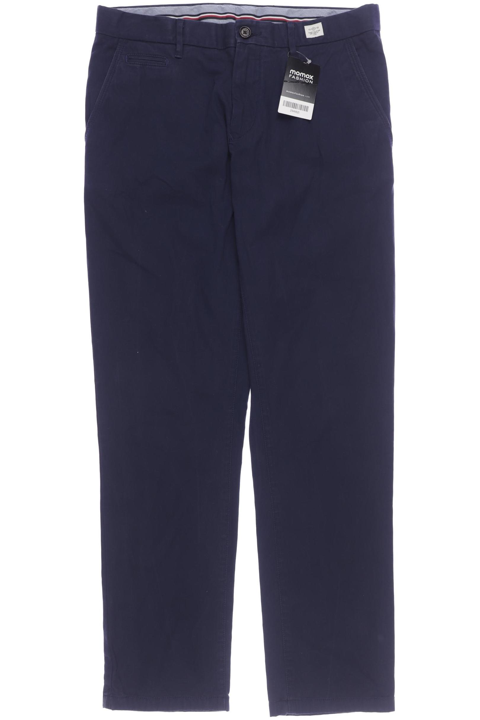 

Tommy Hilfiger Herren Stoffhose, marineblau, Gr. 33