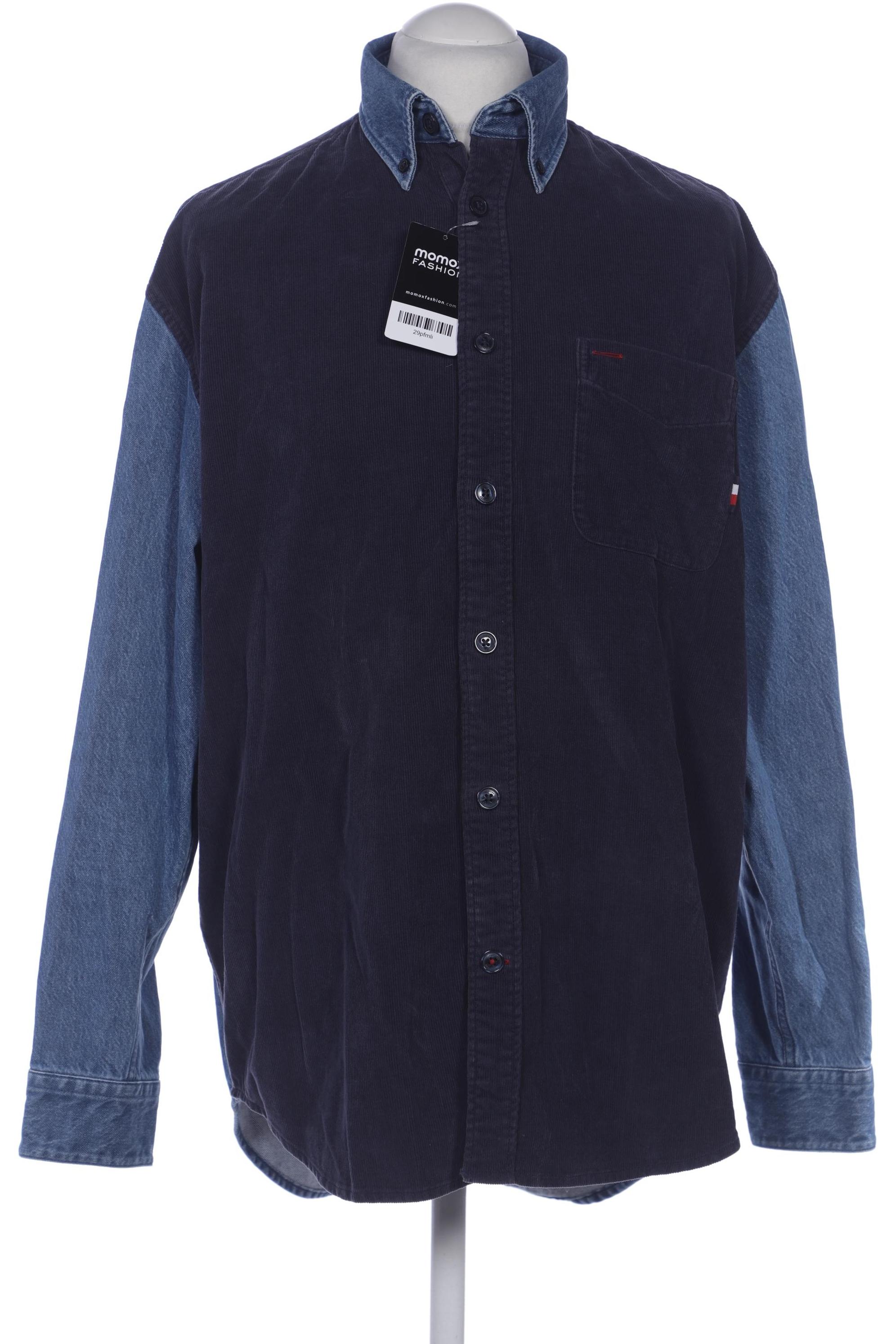 

Tommy Hilfiger Herren Hemd, marineblau, Gr. 48