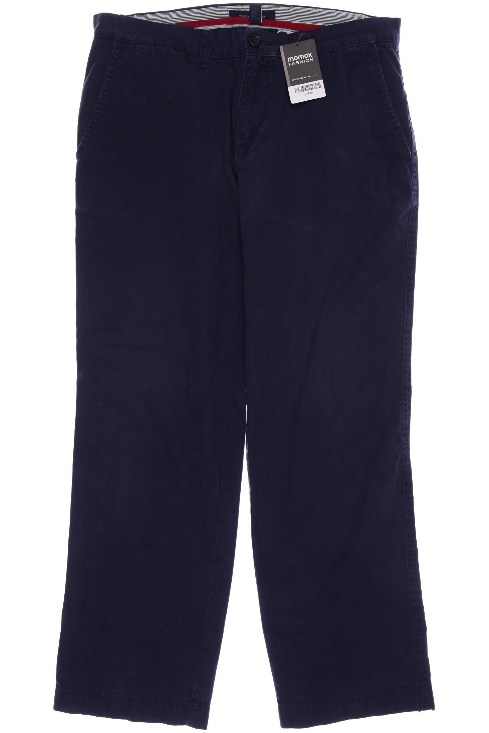 

Tommy Hilfiger Herren Stoffhose, marineblau, Gr. 34